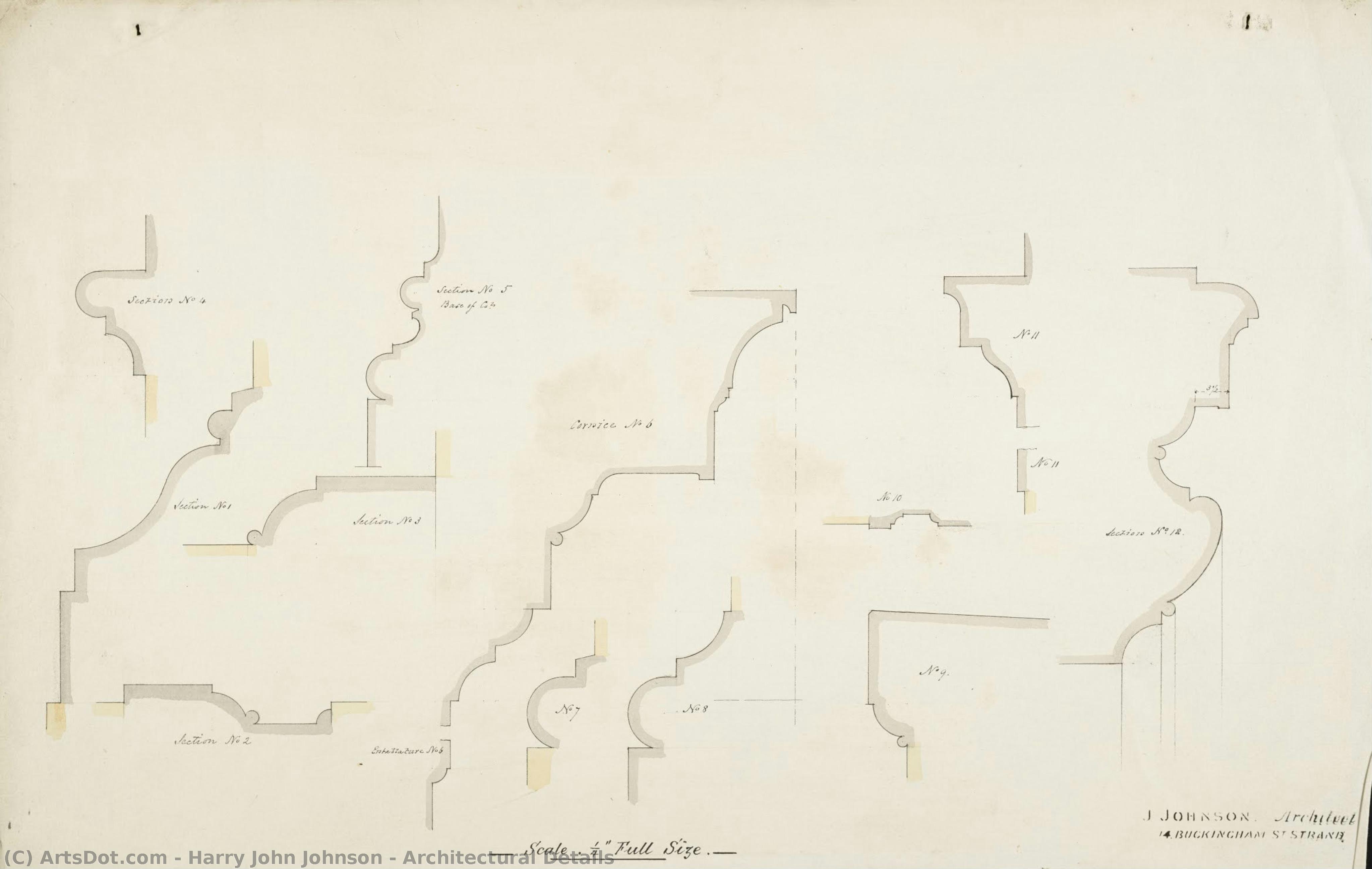 Architectural Details — Harry John Johnson
