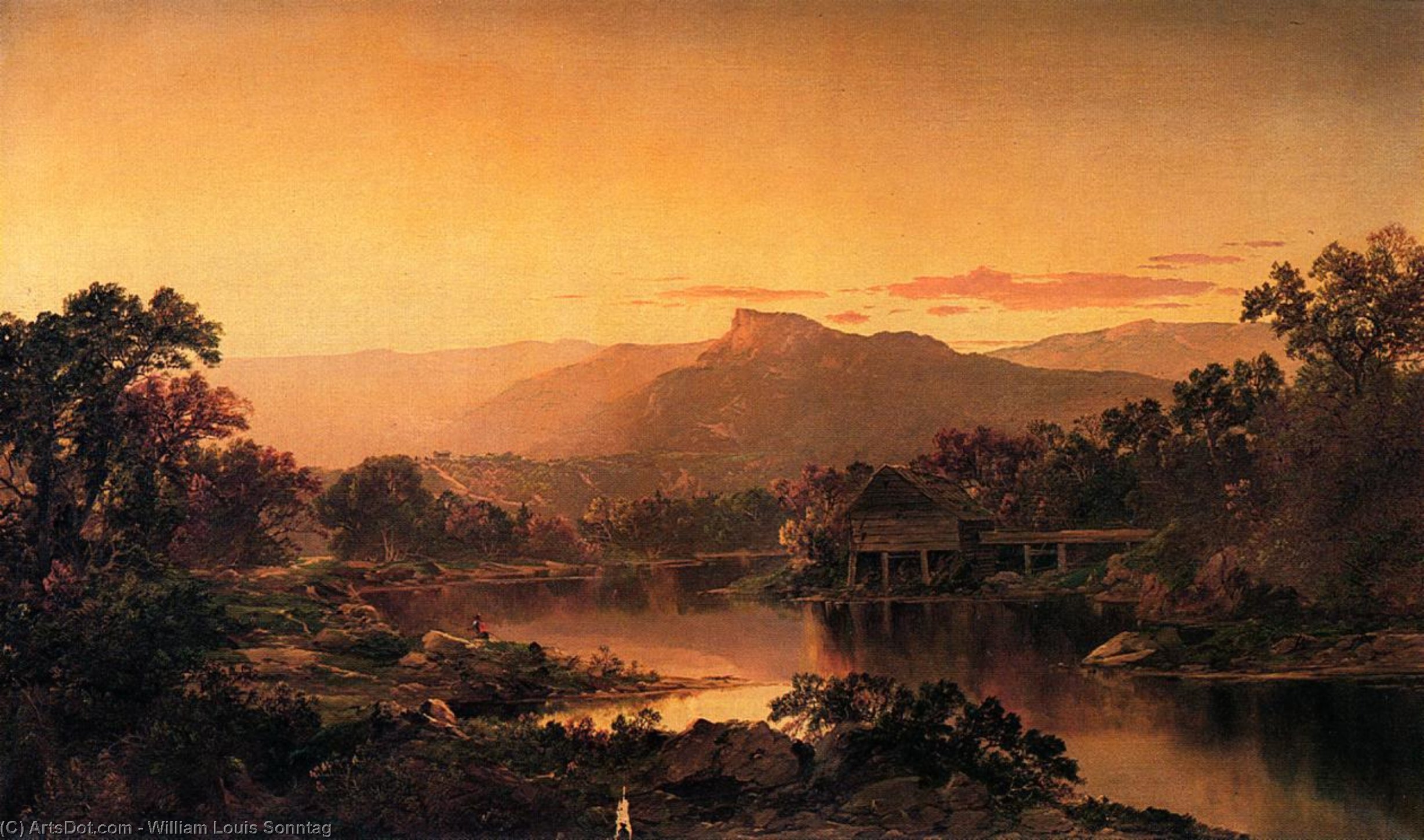River View — William Louis Sonntag
