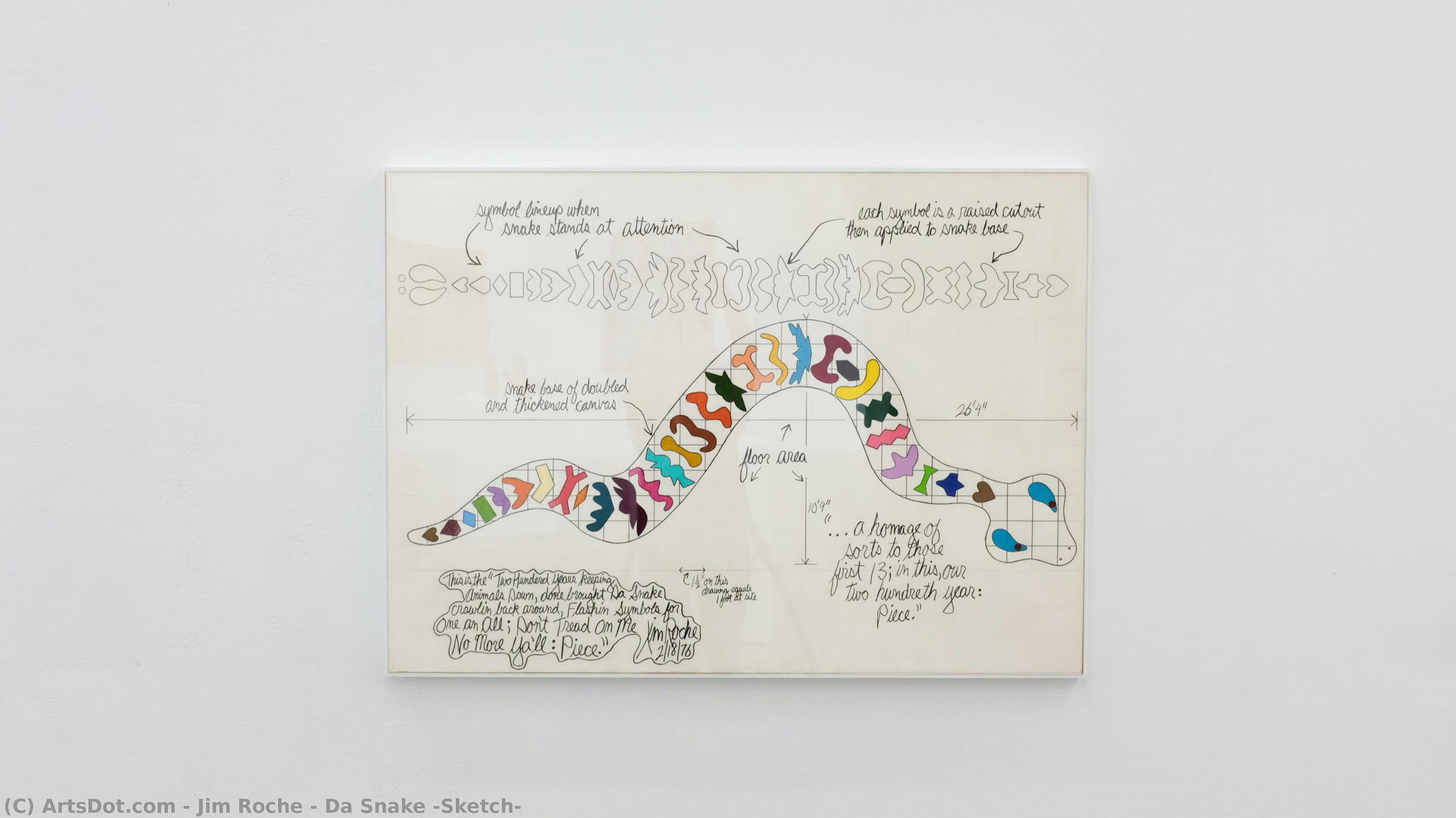 Da Snake (sketch) — Jim Roche
