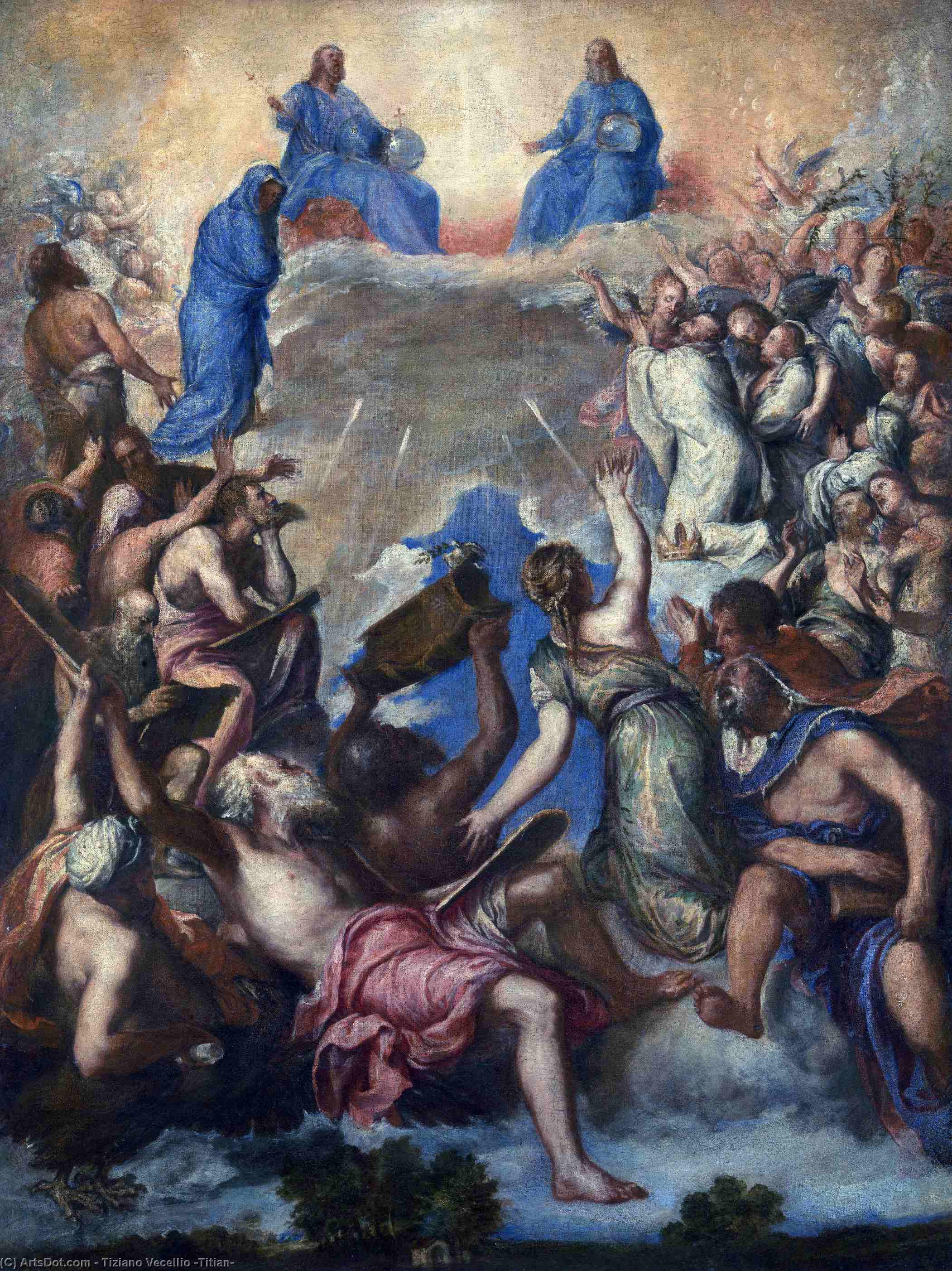 The Trinity (la Gloria) — Tiziano Vecellio