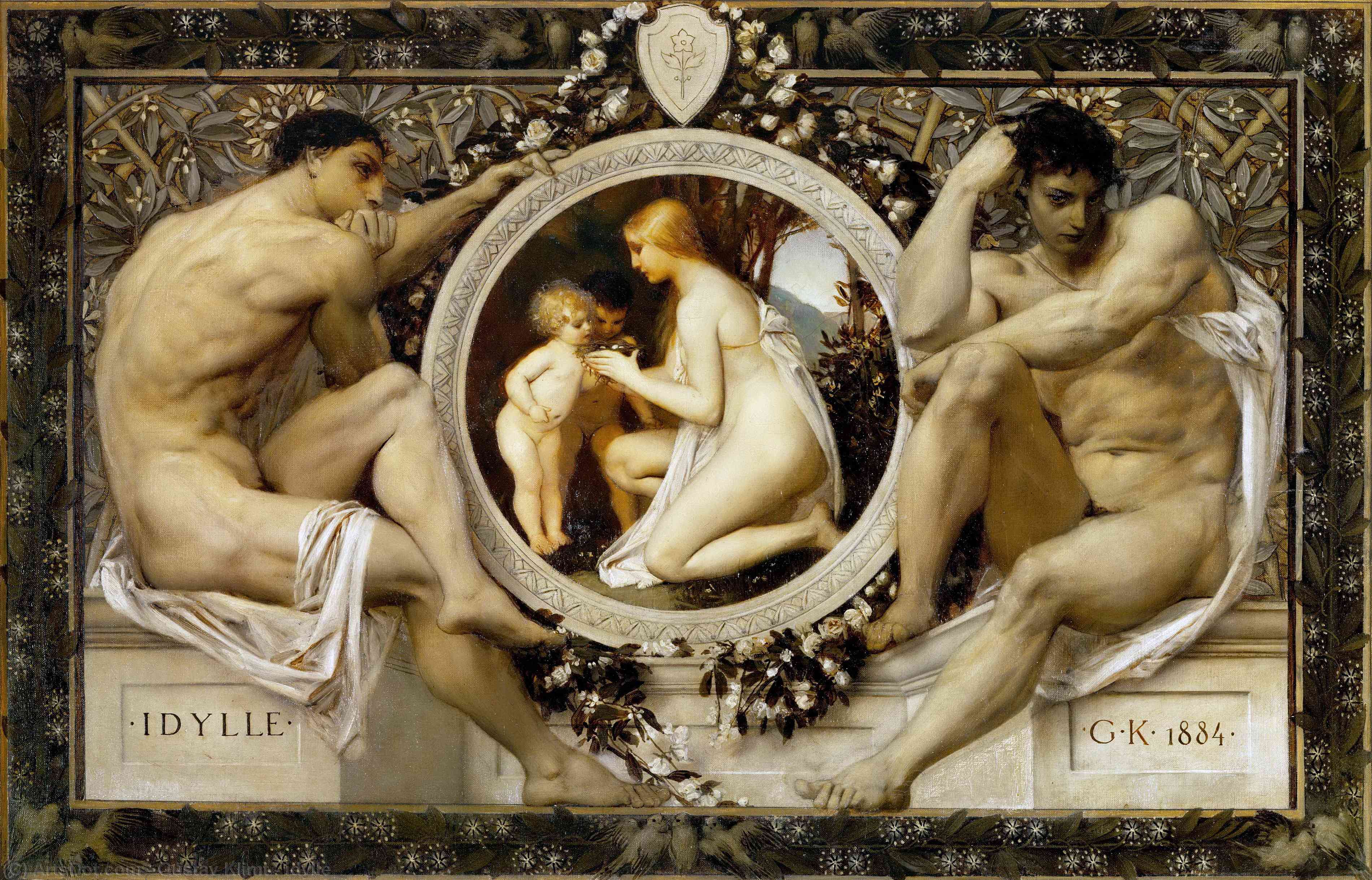 Idylle — Gustav Klimt