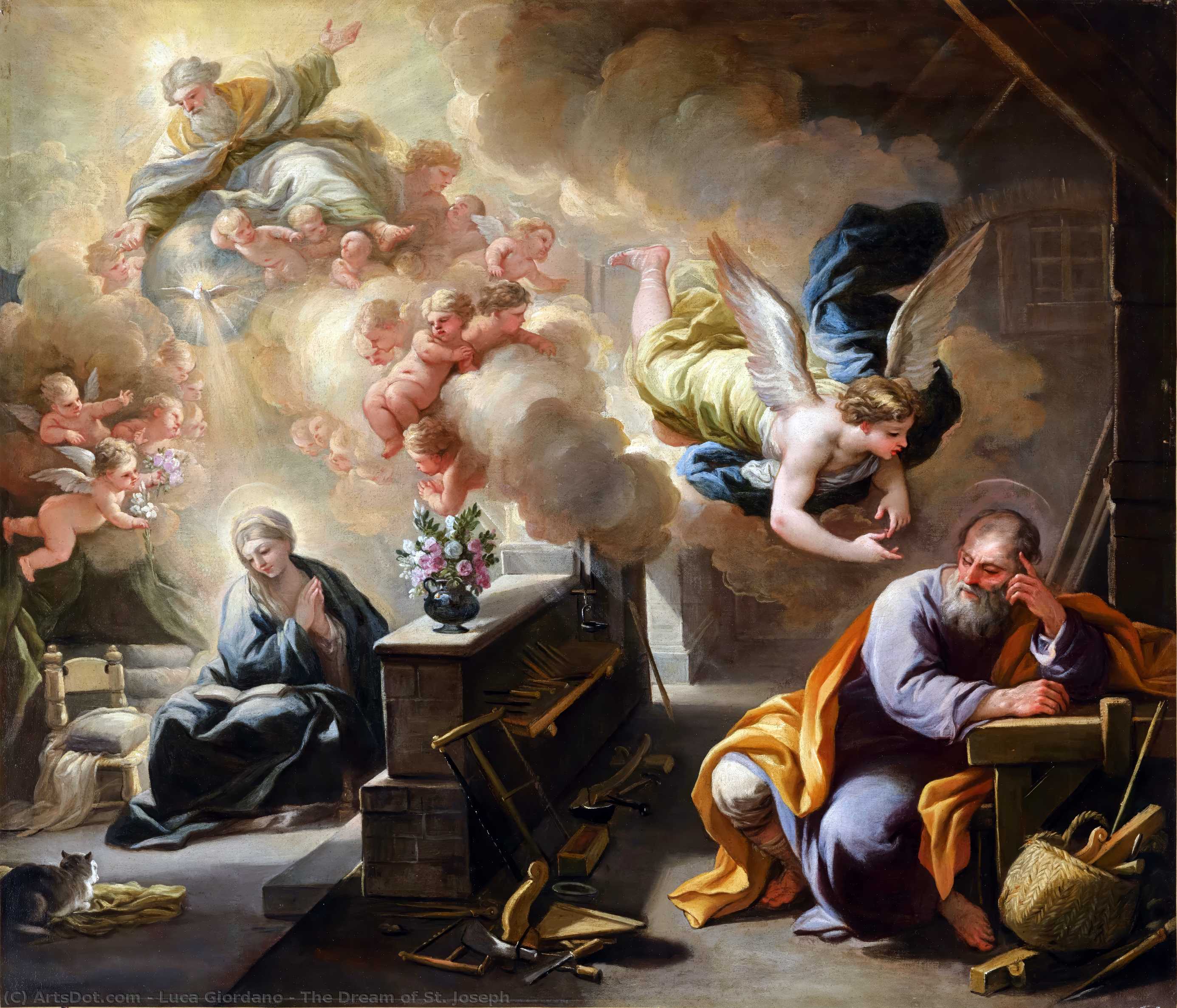 Il Sogno Di San Giuseppe — Luca Giordano