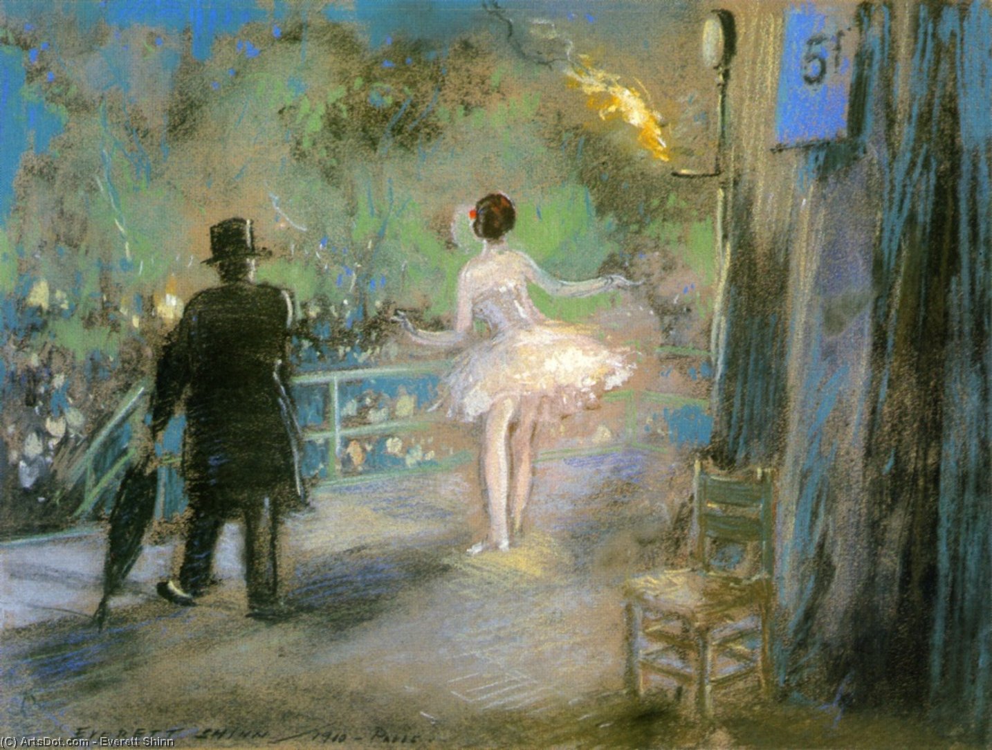 Paris Exposition — Everett Shinn