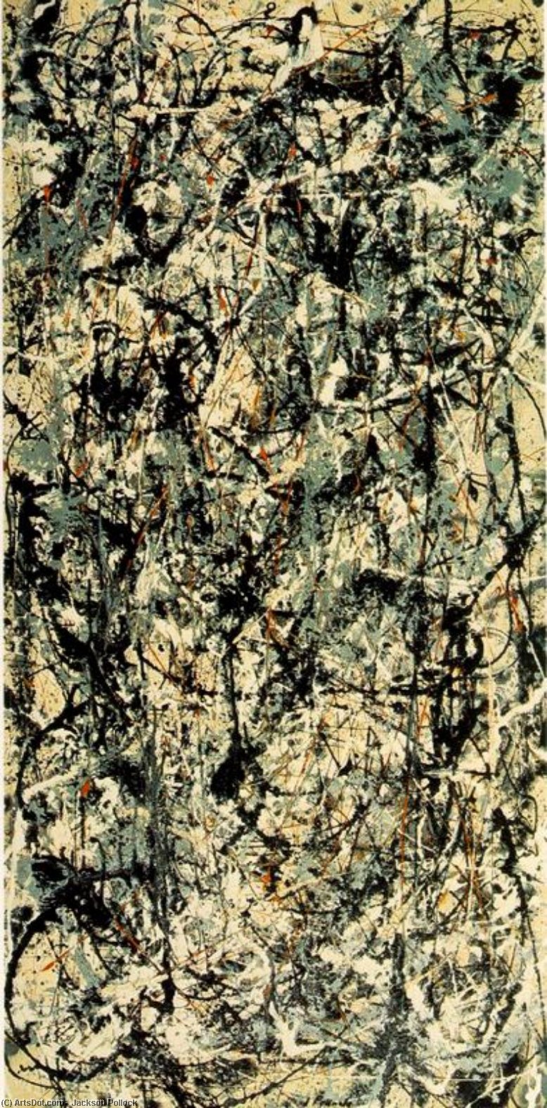 Paul Jackson Pollock - Cathedral