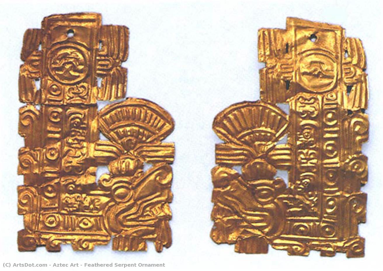 Feathered Serpent Ornament — Aztekerriket