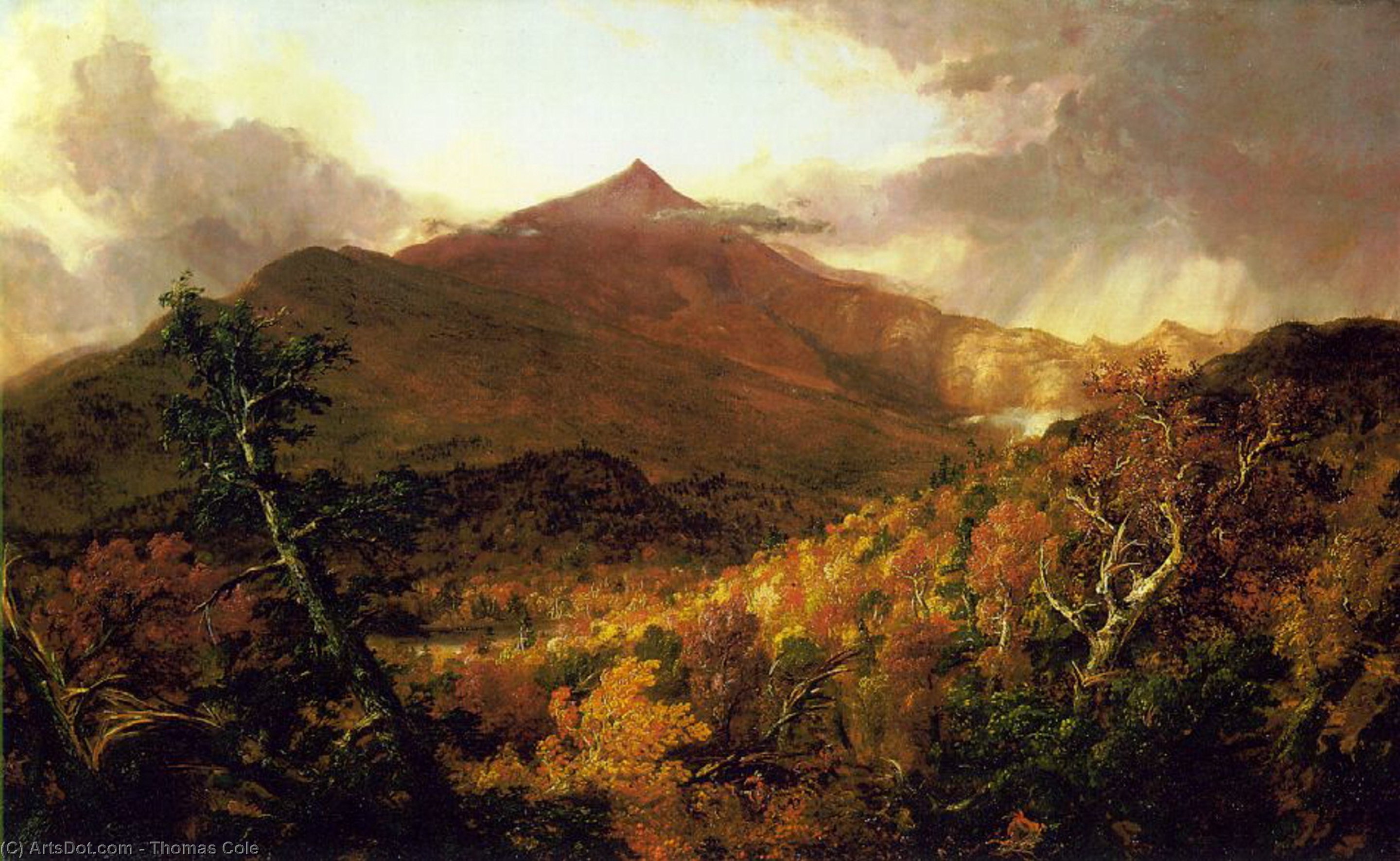 Schroon Mountain, Adirondacks — Thomas Cole