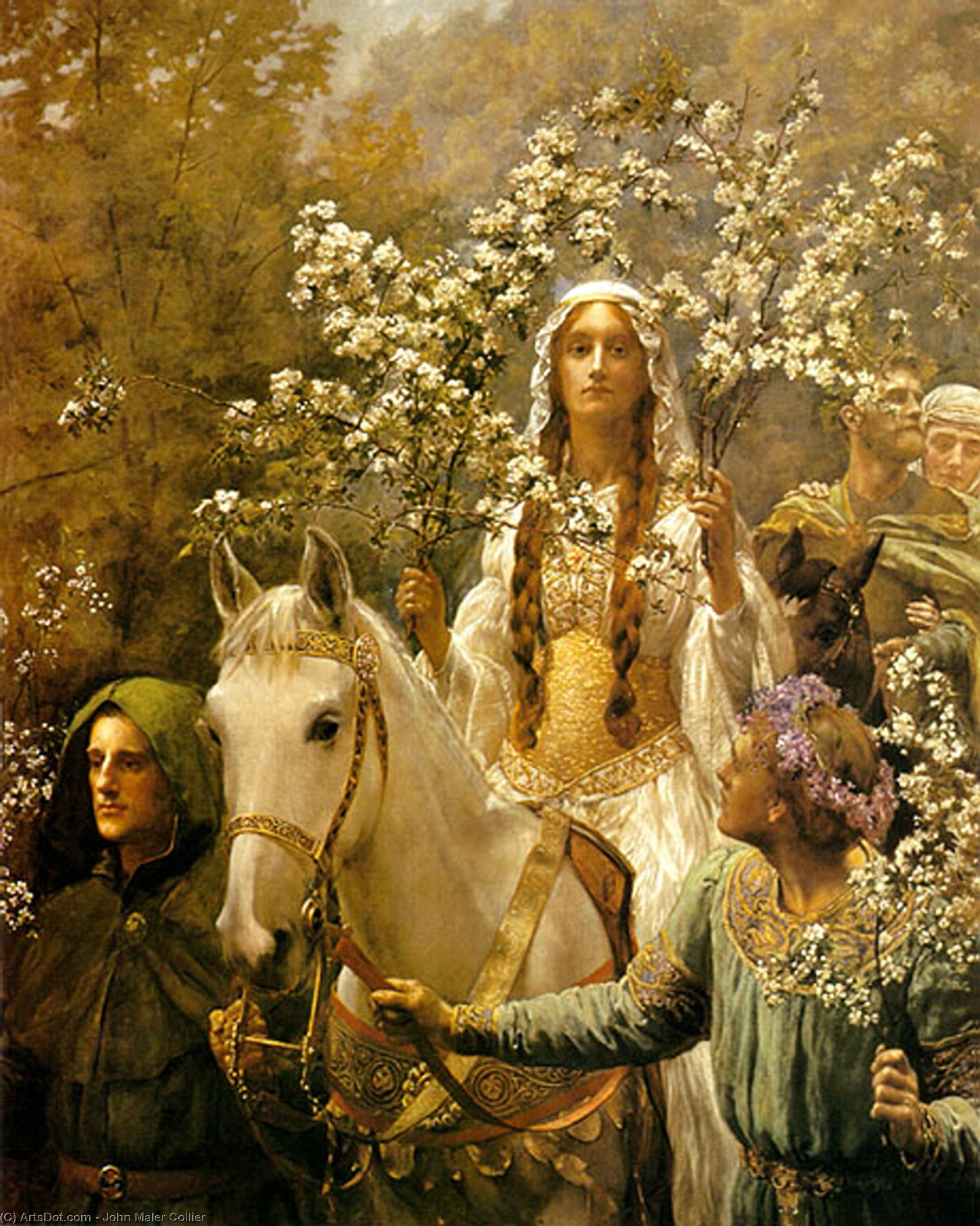 Queen Guinevre's Maying — John Maler Collier