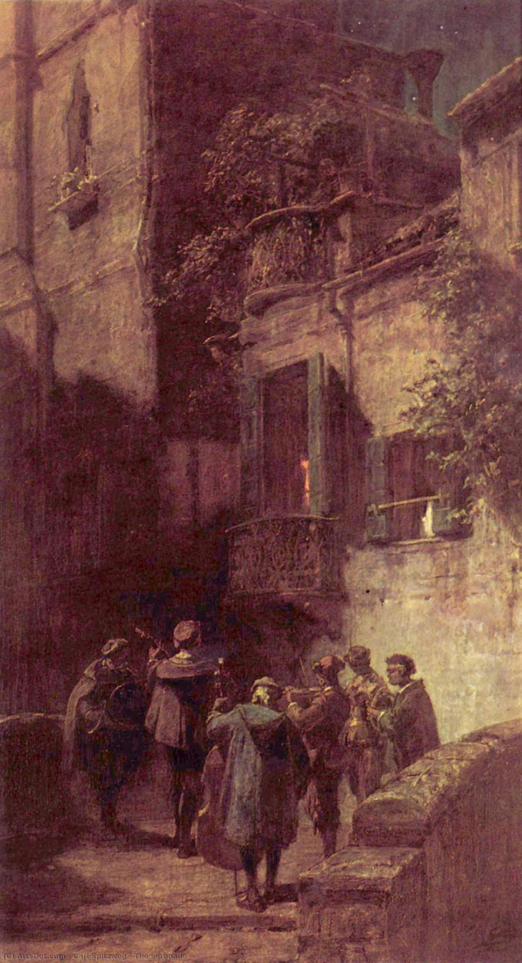 The Serenade — Carl Spitzweg