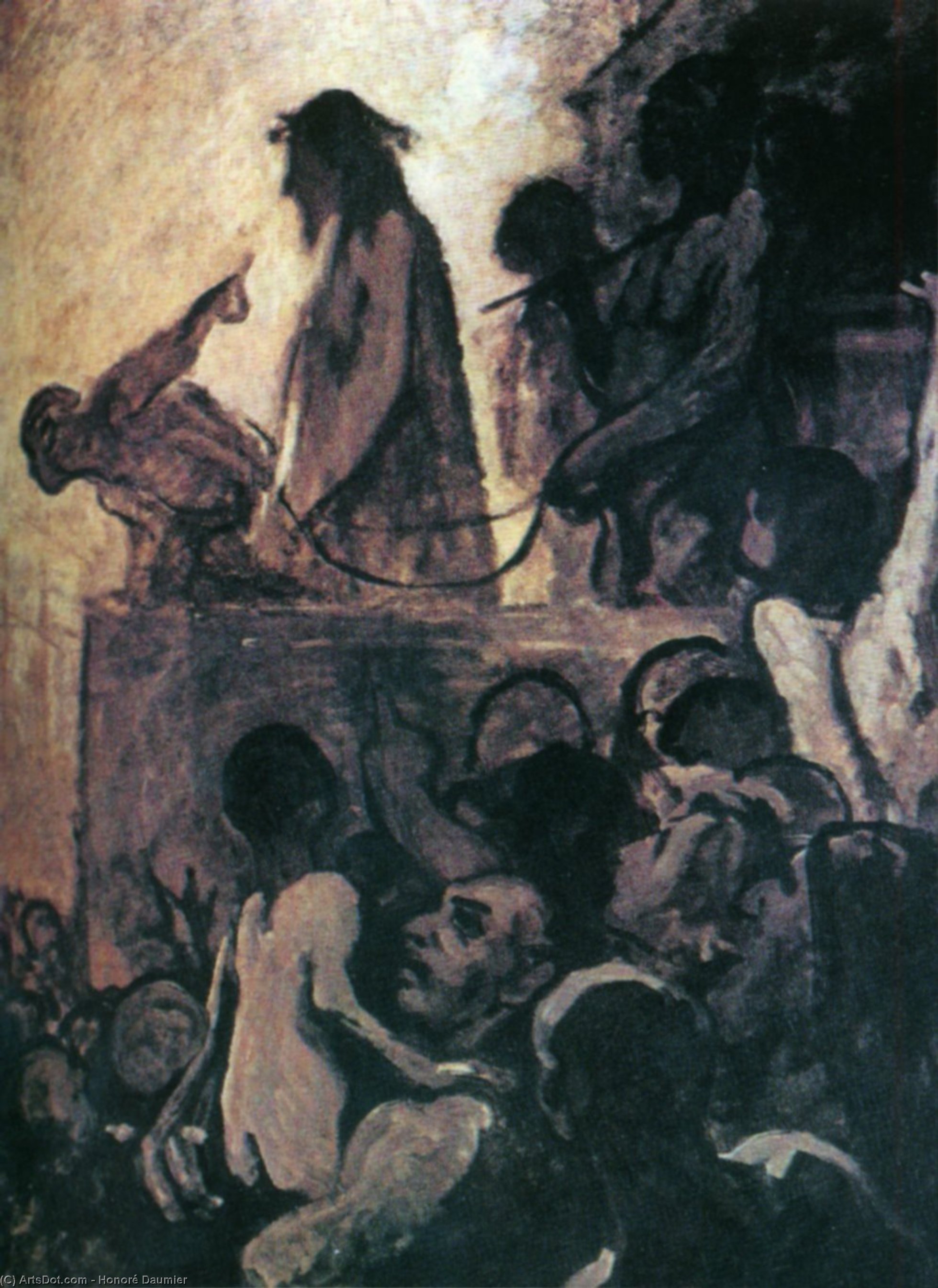 Onorė Domjė - Honoré Daumier Mes norime Barabaso (Ecce Homo)