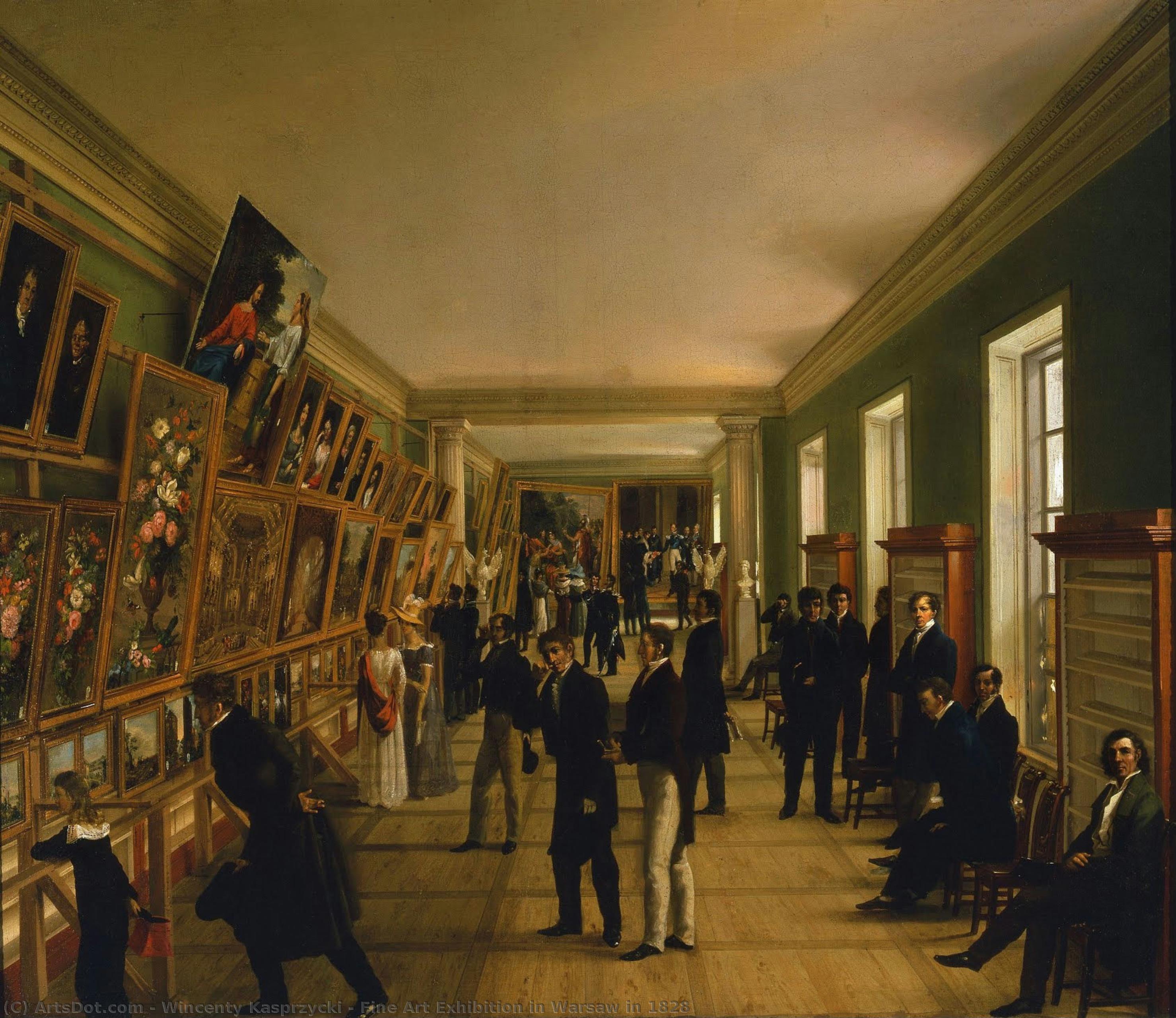 Fine Art Exhibition In Warsaw In 1828 — Wincenty Kasprzycki