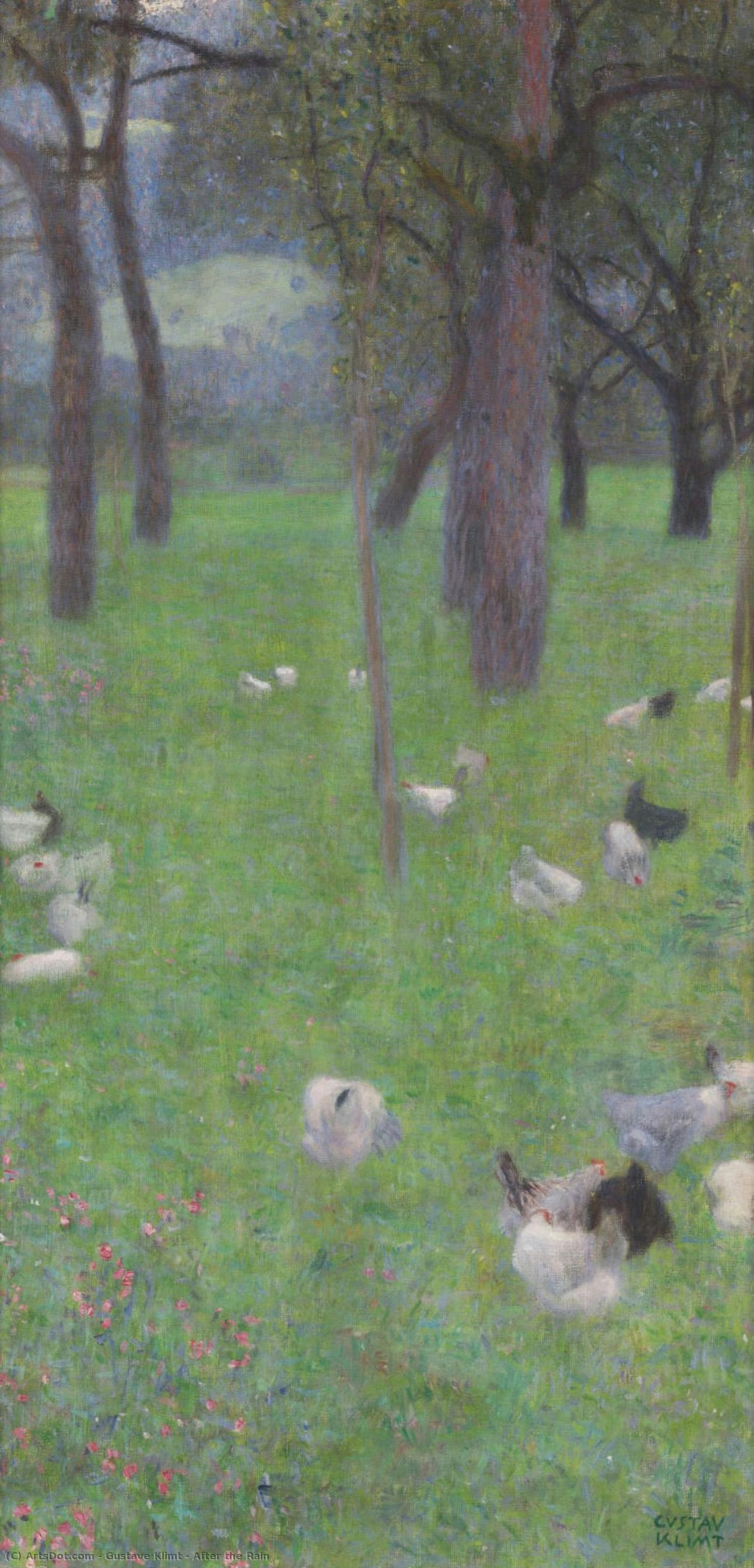After The Rain — Gustaw Klimt