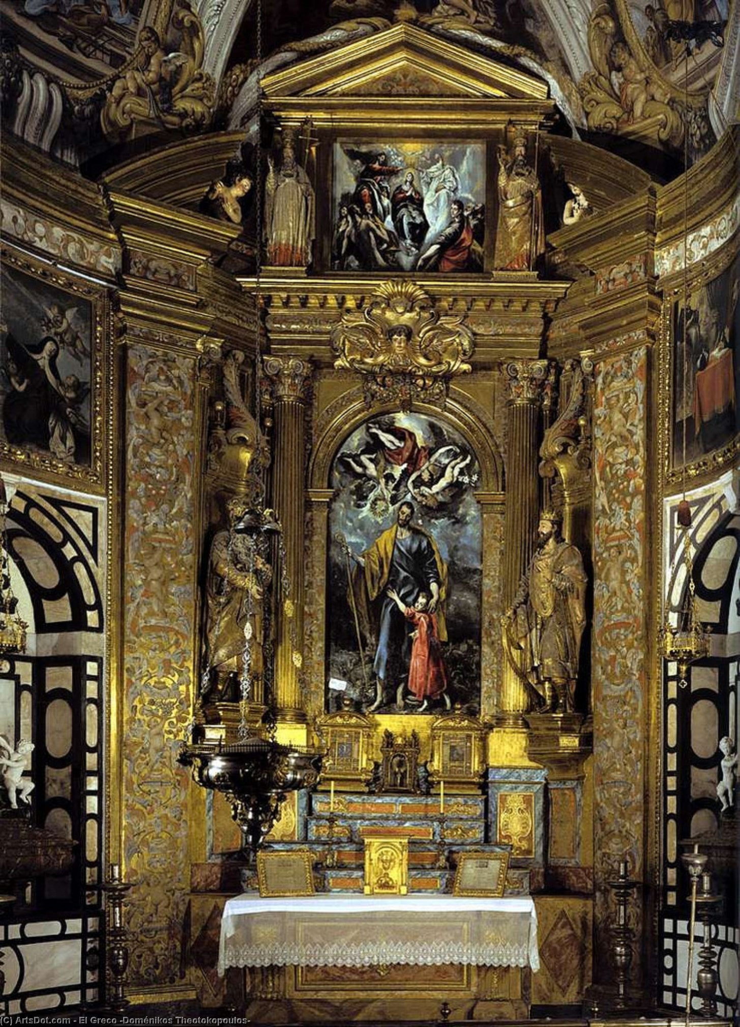 El Greco - Altarpiece
