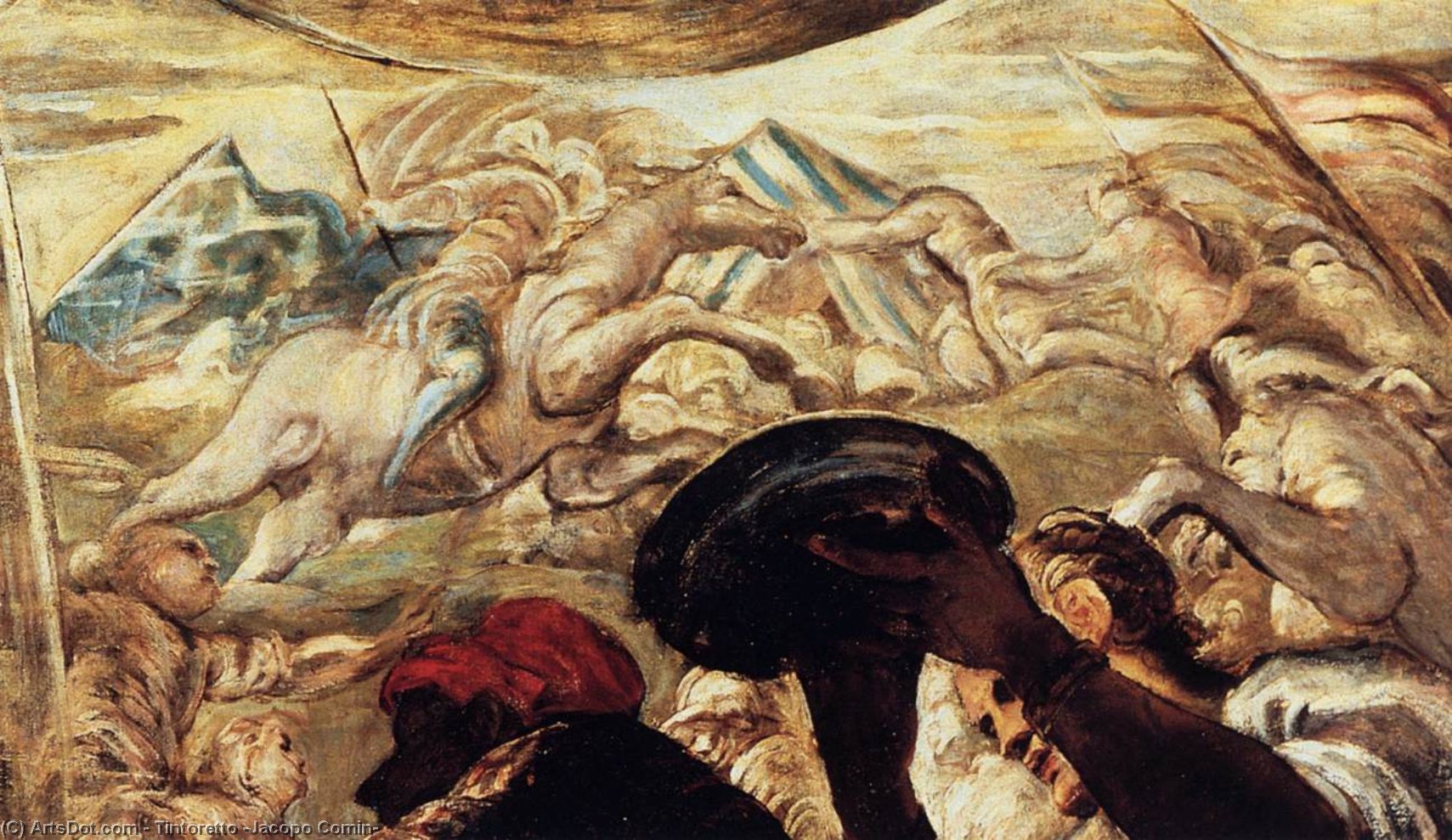 Jacopo Tintoretto - Éxtasis de Moisés