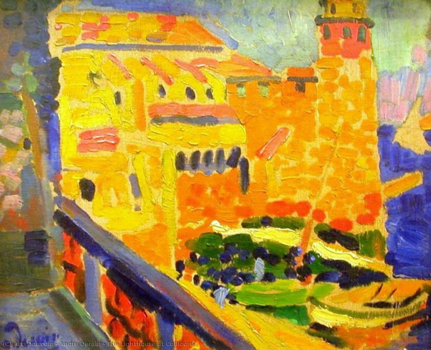 The Lighthouse At Collioure — 앙드레 데랭