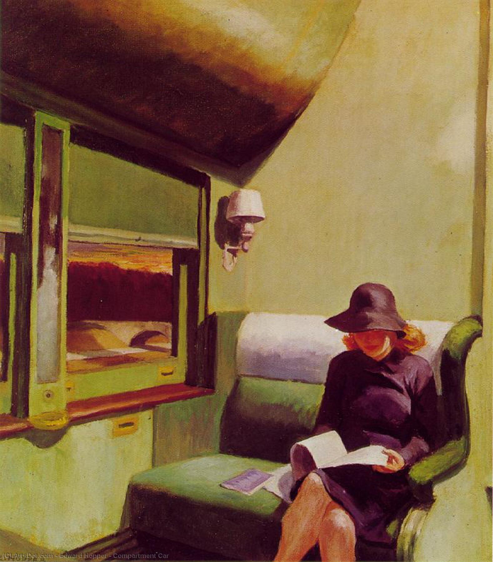 Abteilwagen — Edward Hopper