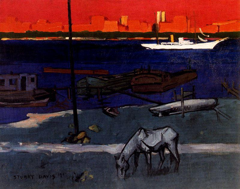 A River View — Stuart Davis