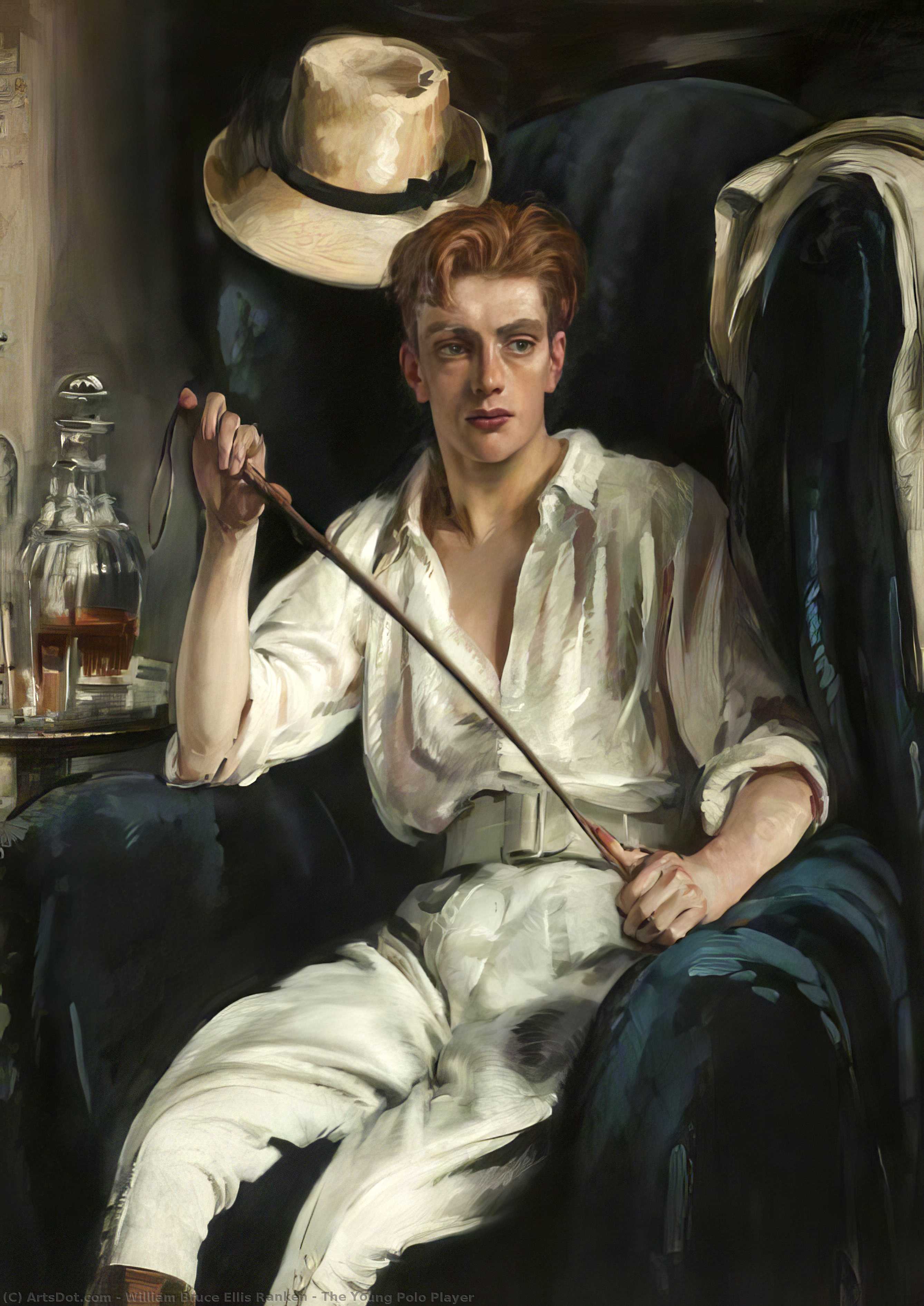 The Young Polo Player — William Bruce Ellis Ranken