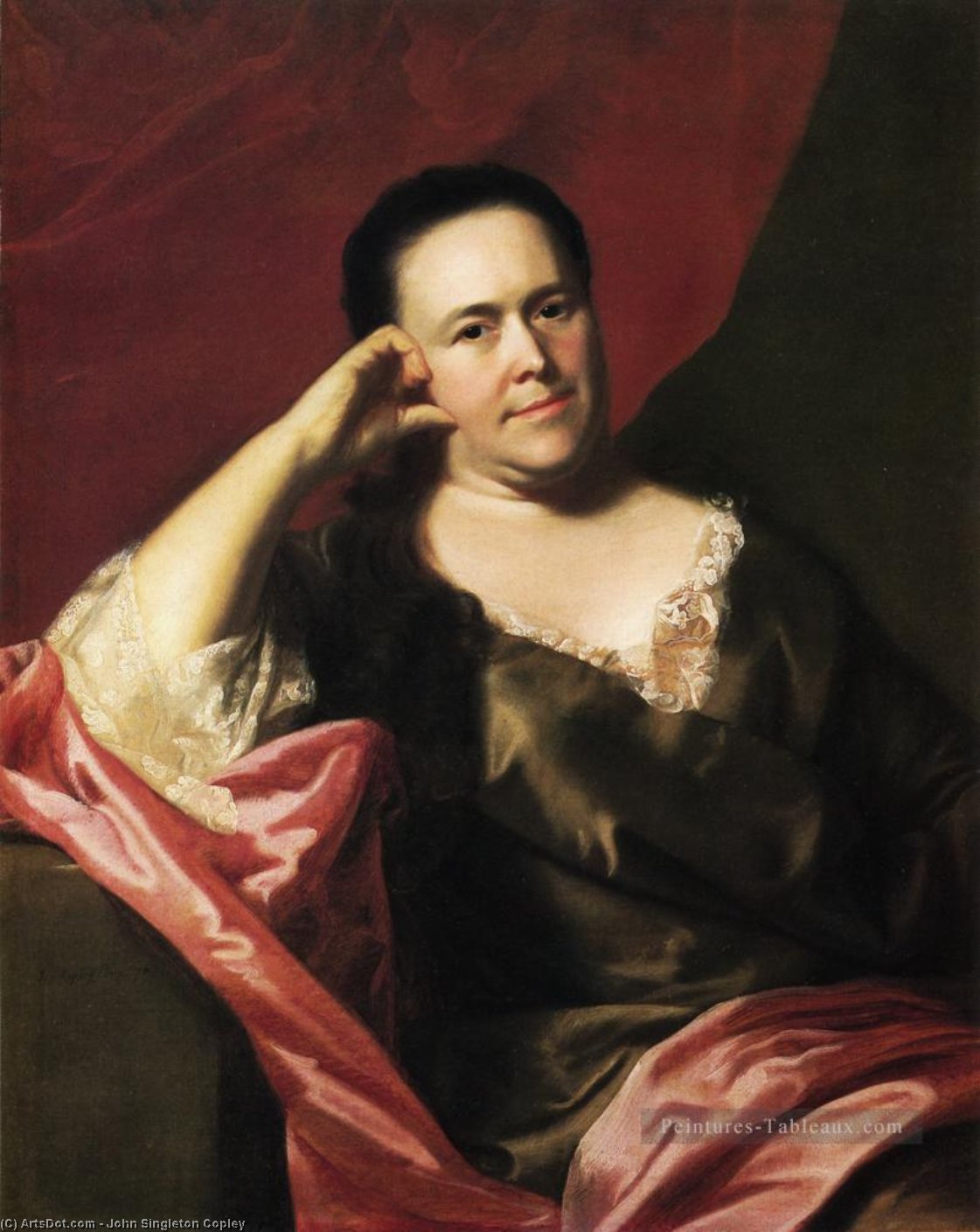 John Singleton Copley - Sra. John Scoally (Mercy Greenleaf)