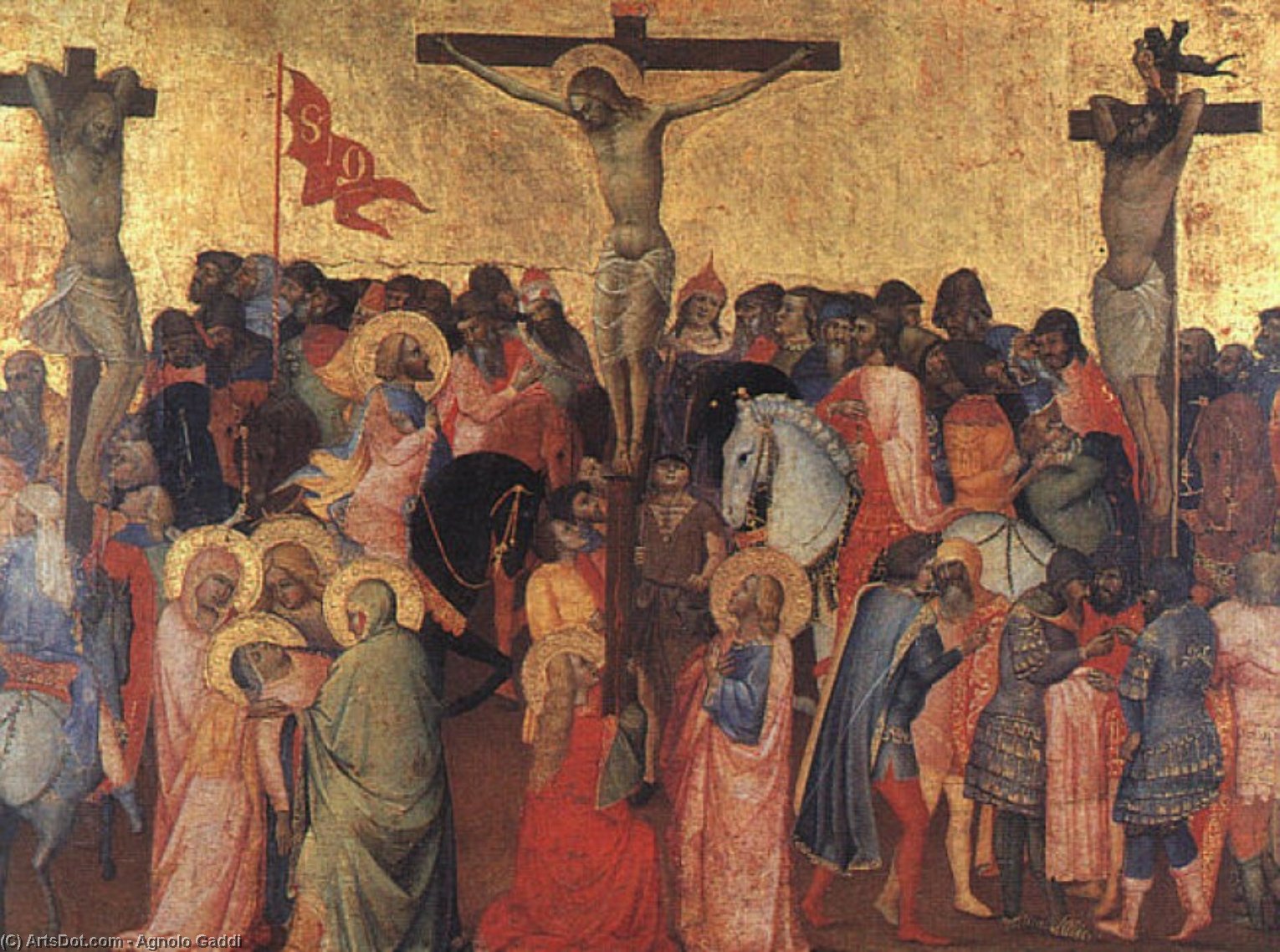Crocifissione — Agnolo Gaddi