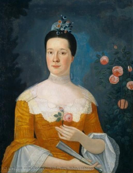 Mrs. John Lothrop — John Durand (painter)