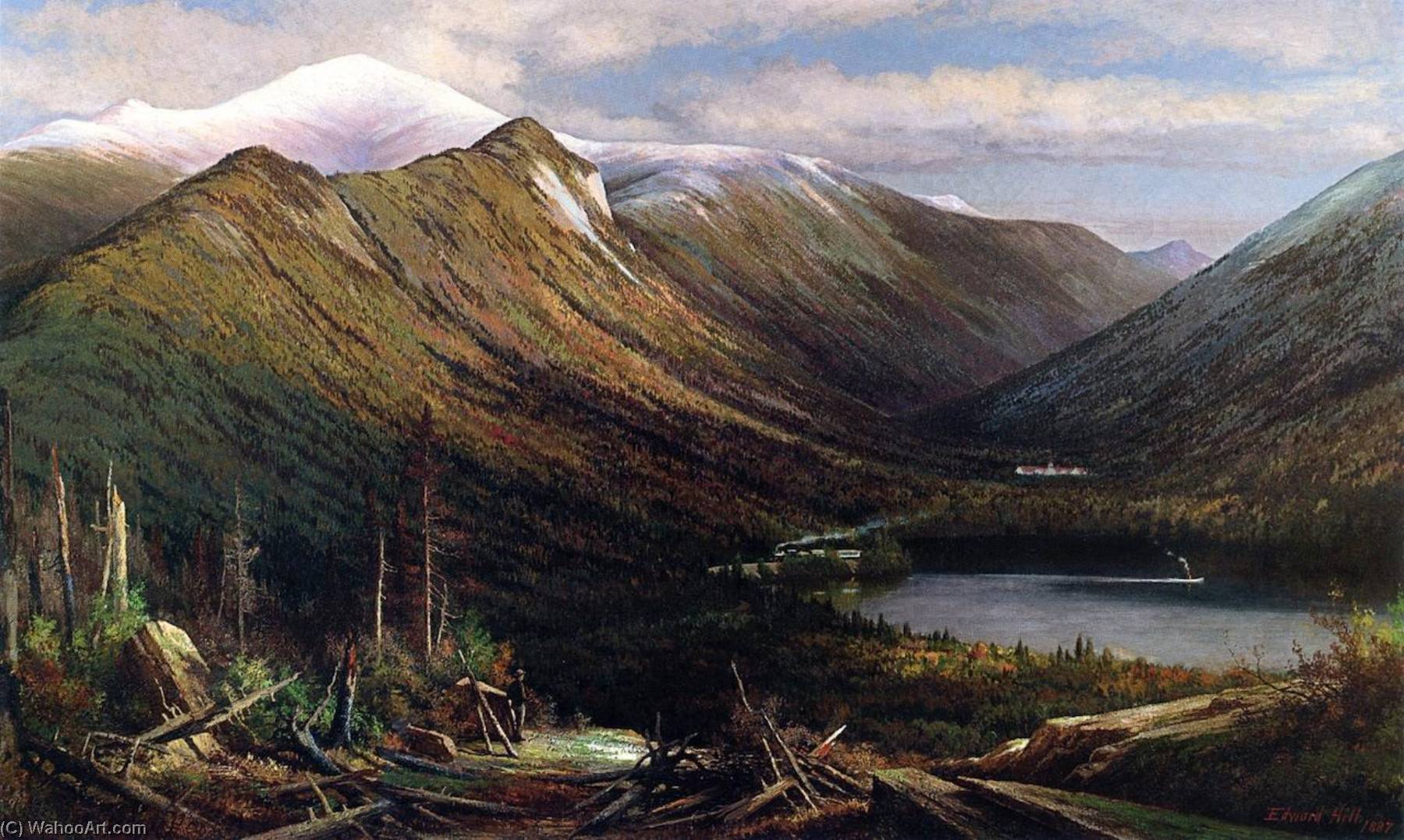 絵画 Mountain ridge lake 絵画 Mountain ridge lake 絵画 Mountain ridge lake 絵画 Mountain