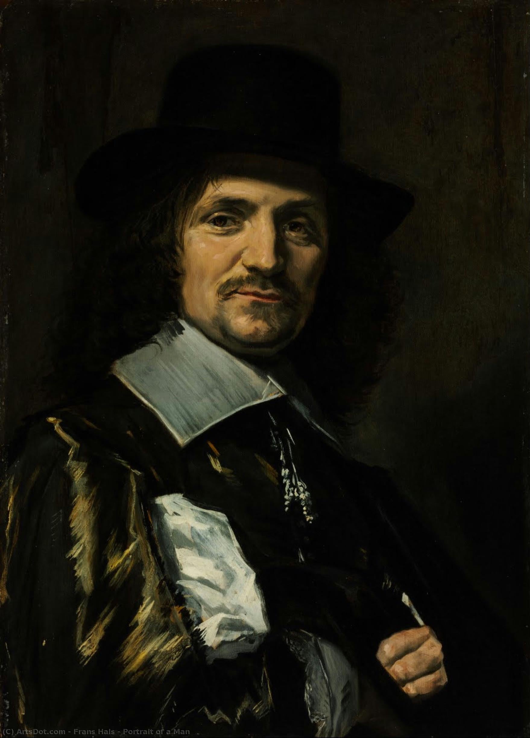 Porträt Eines Mannes — Frans Hals I