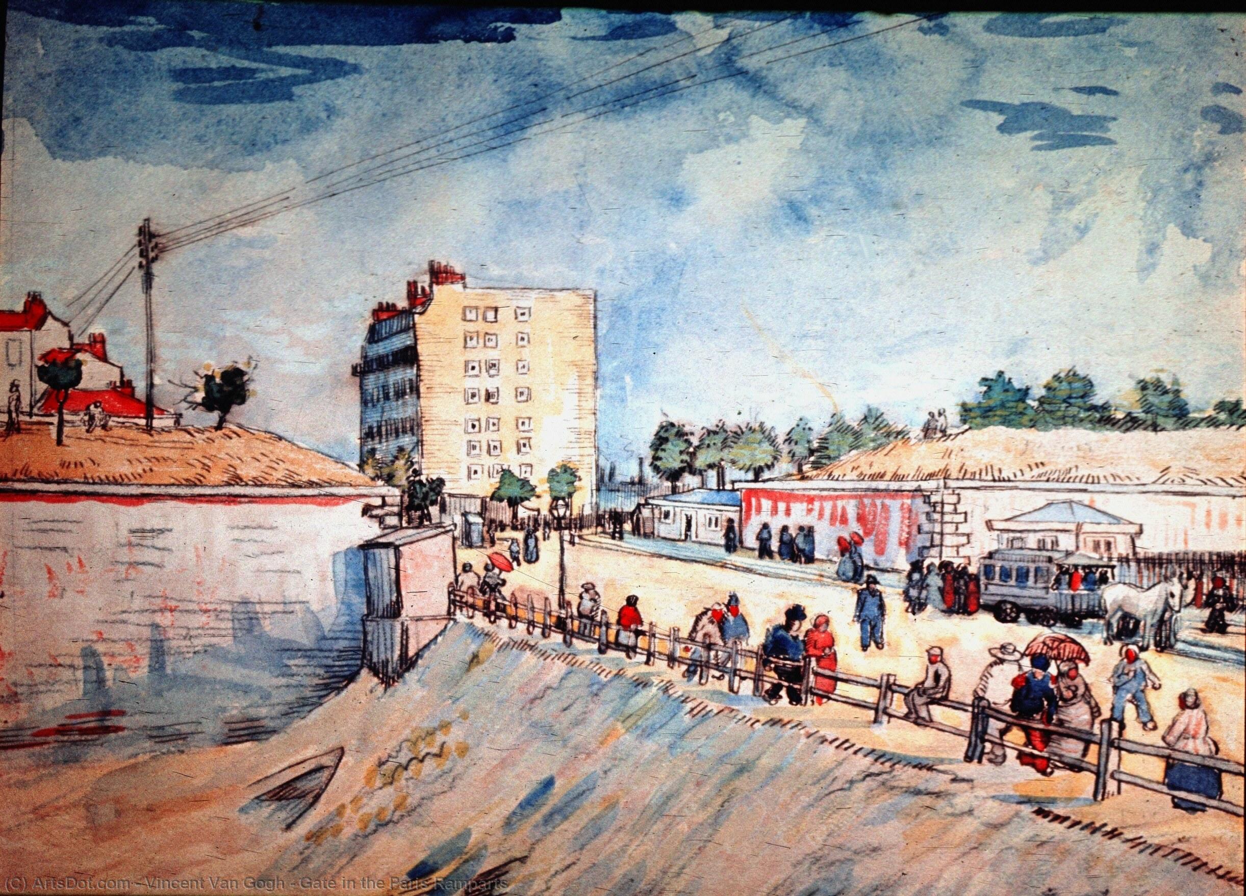 Paris Ravnları Kapısı — Vincent Van Gogh