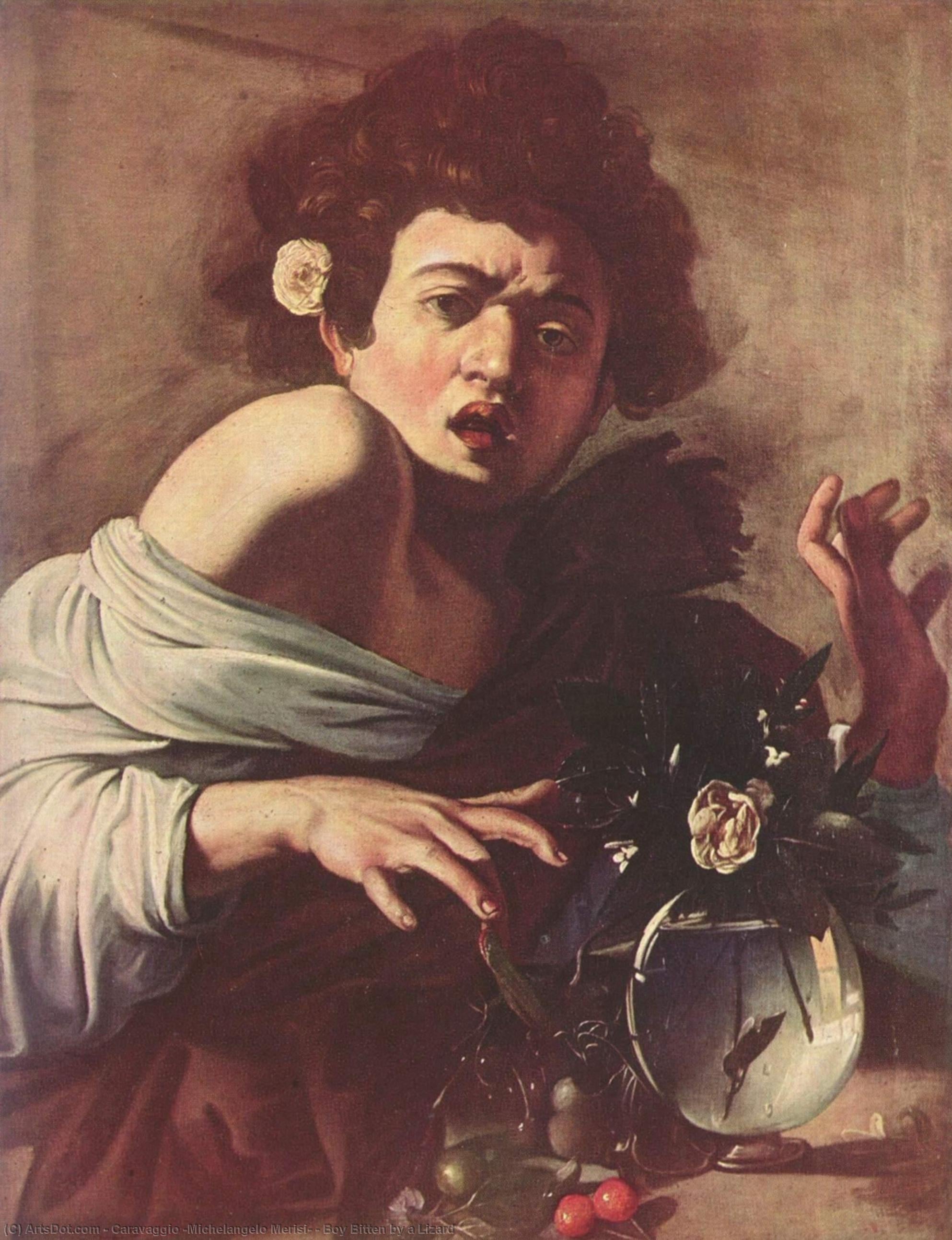 Boy Bitten By A Lizard — Karavaggio