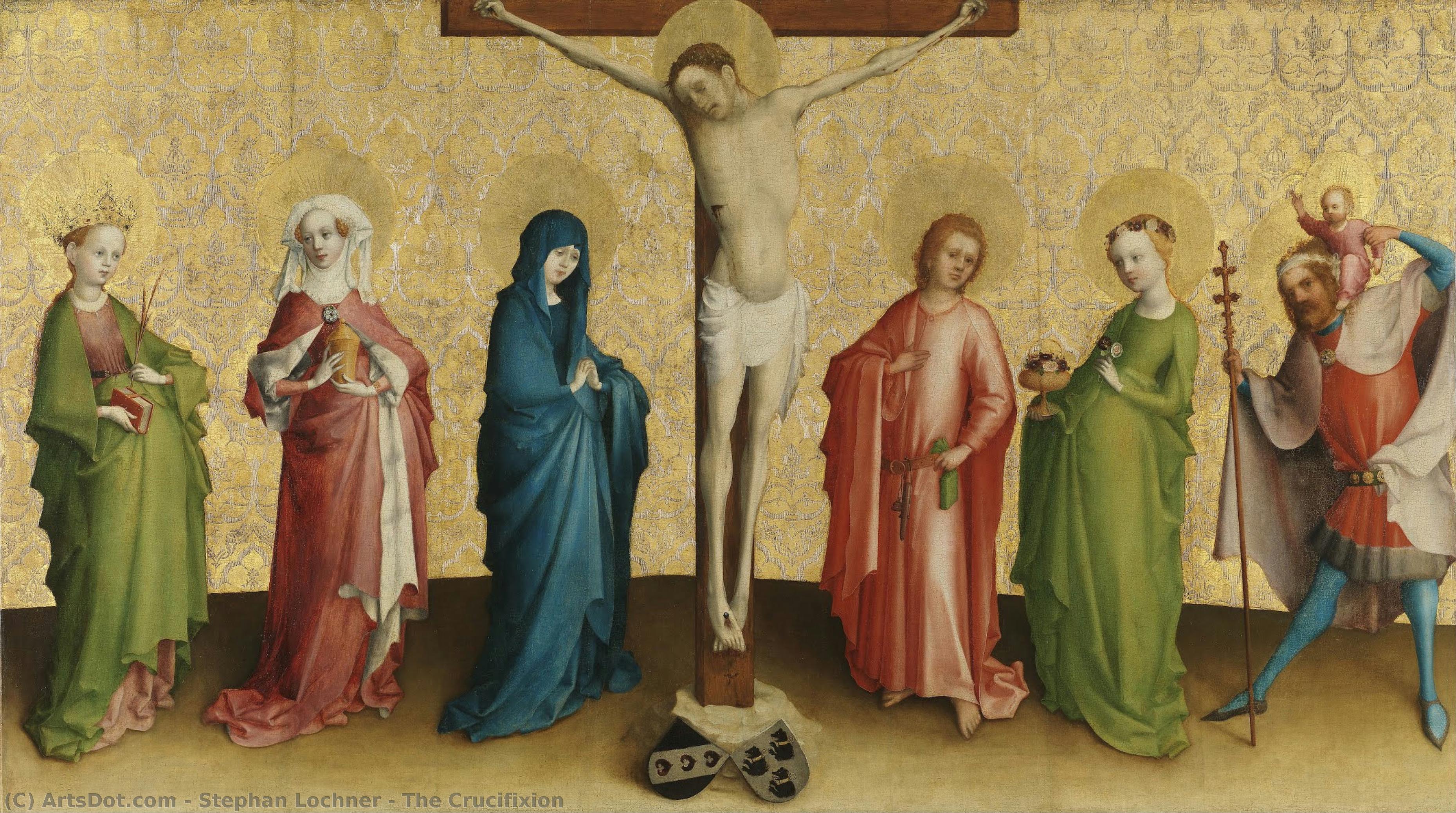 La Crocifissione — Stephan Lochner