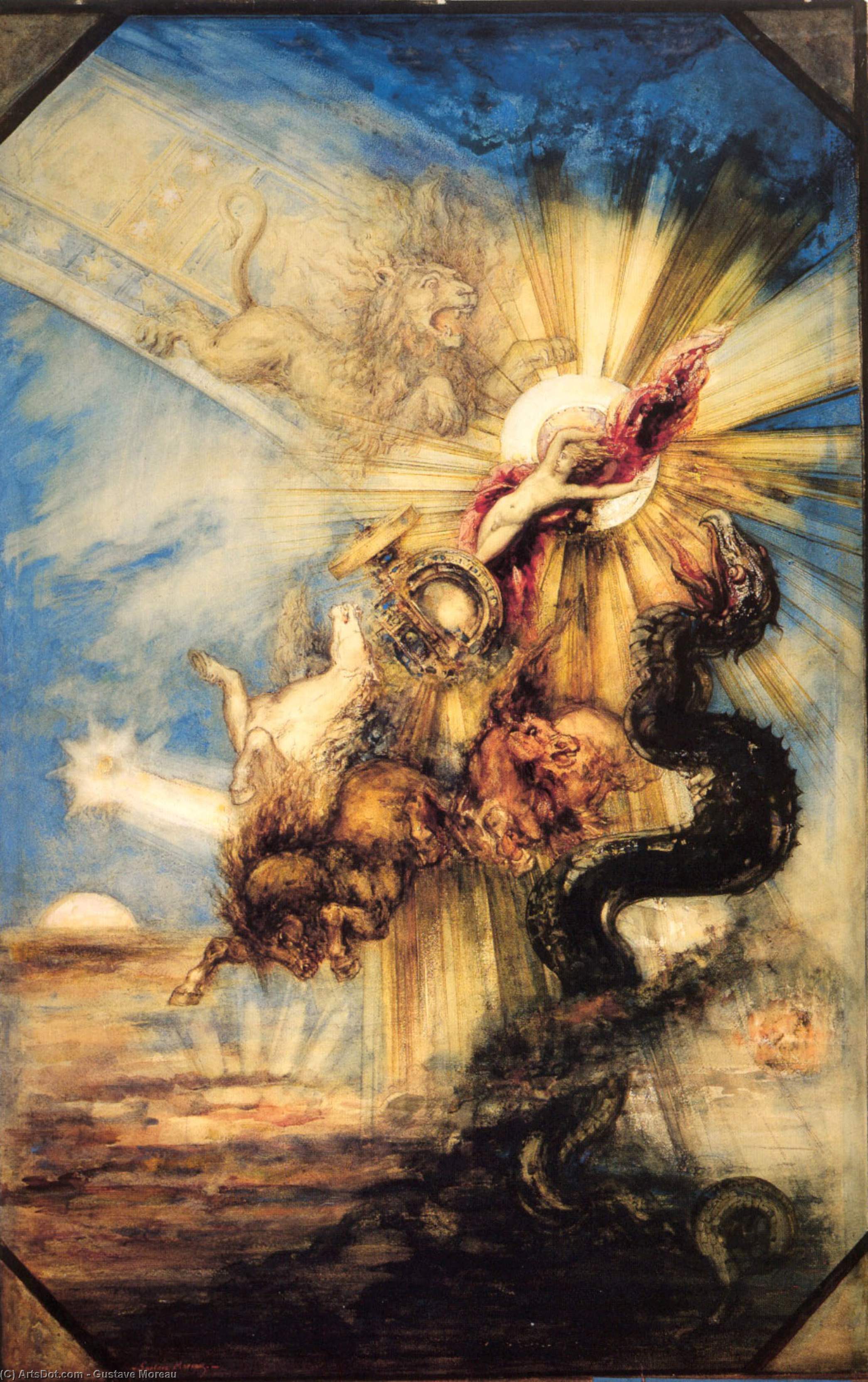 Gustave Moreau - Phaeton