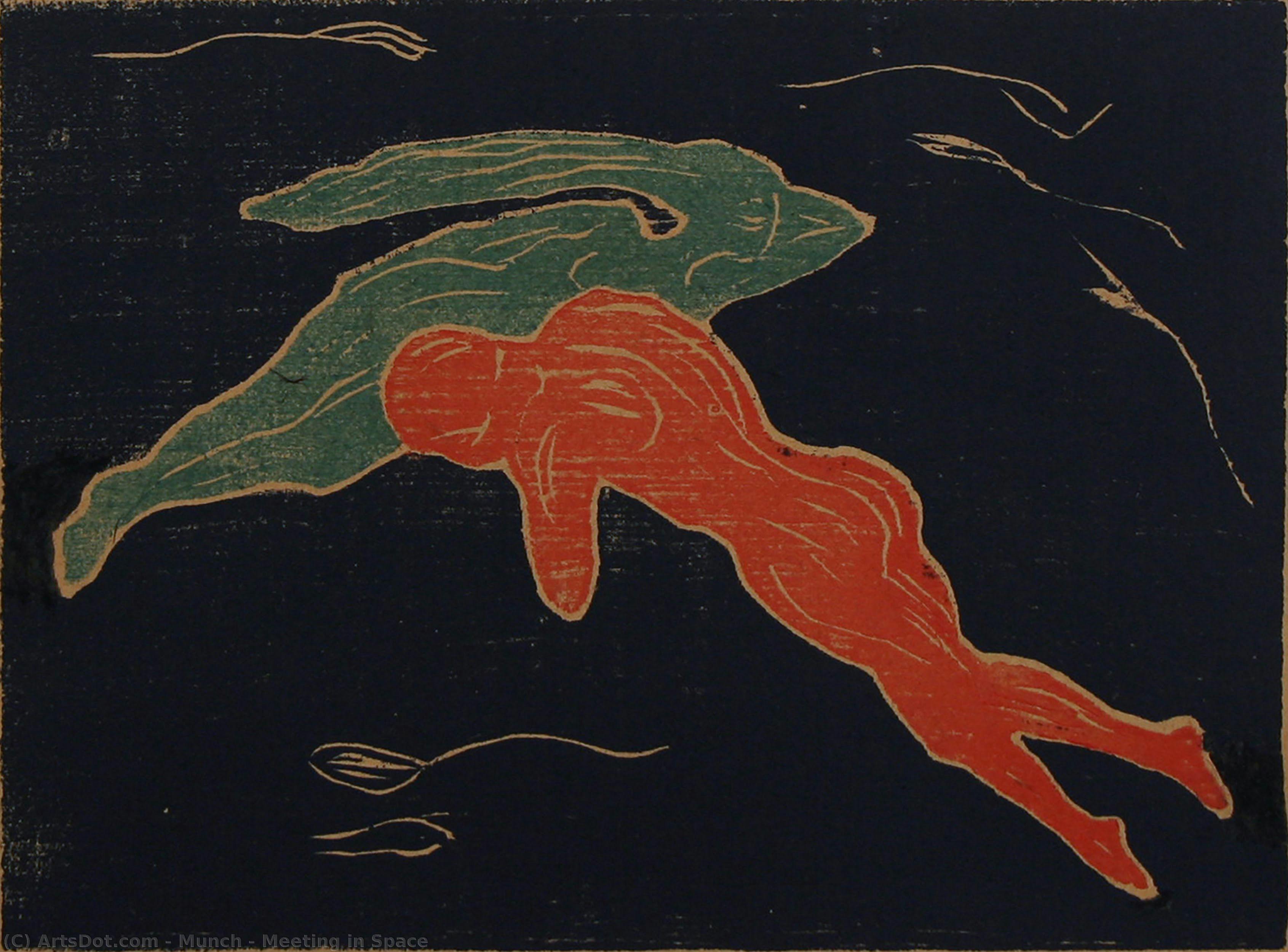 Incontro Nello Spazio — Edvard Munch