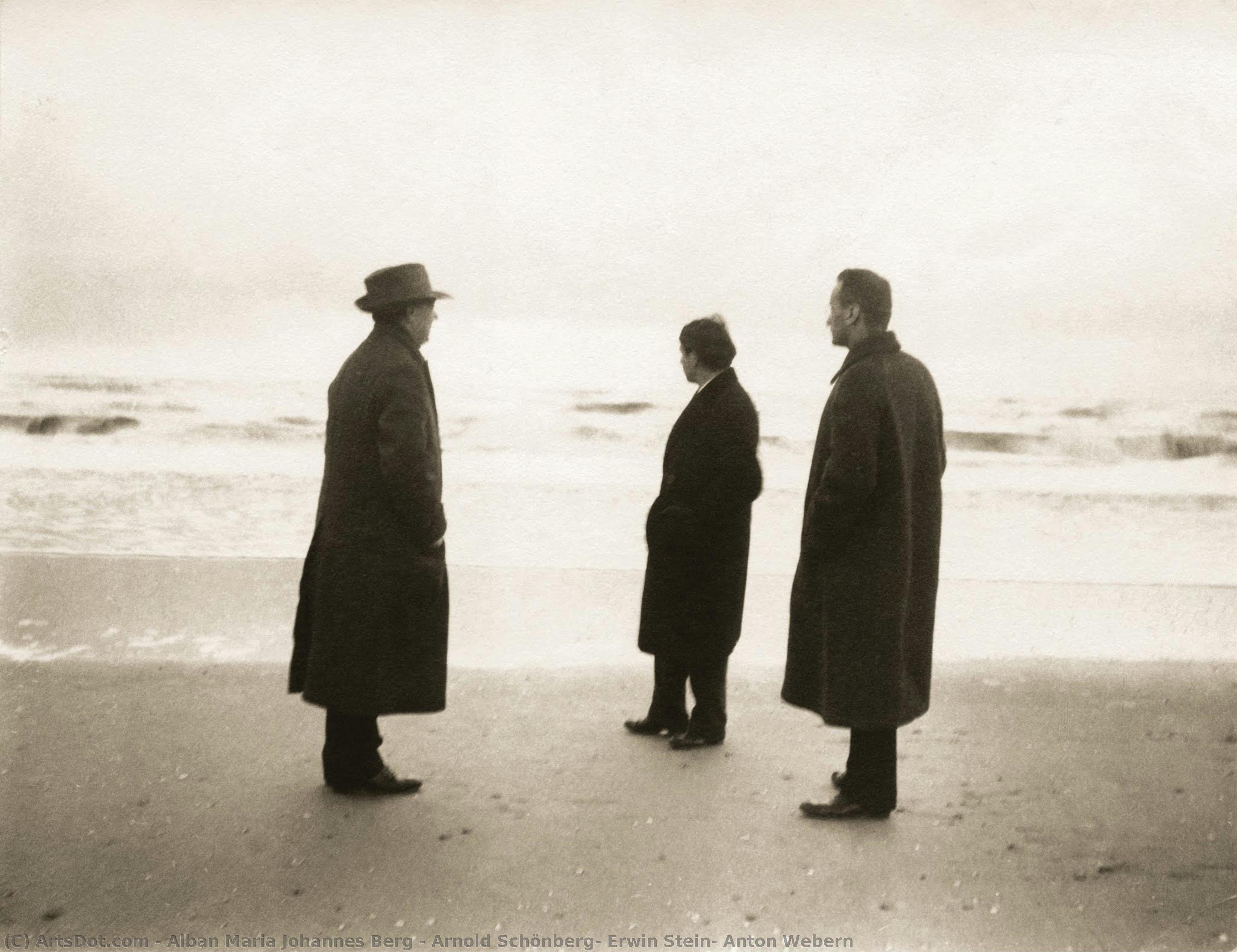 Arnold Schönberg, Erwin Stein, Anton Webern — Alban Maria Johannes Berg
