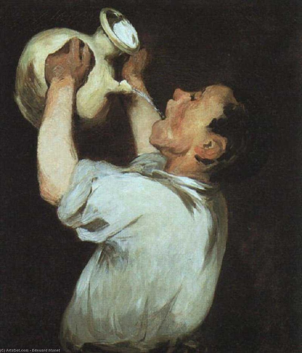 Ein Junge Mit Einem Krug — Édouard Manet