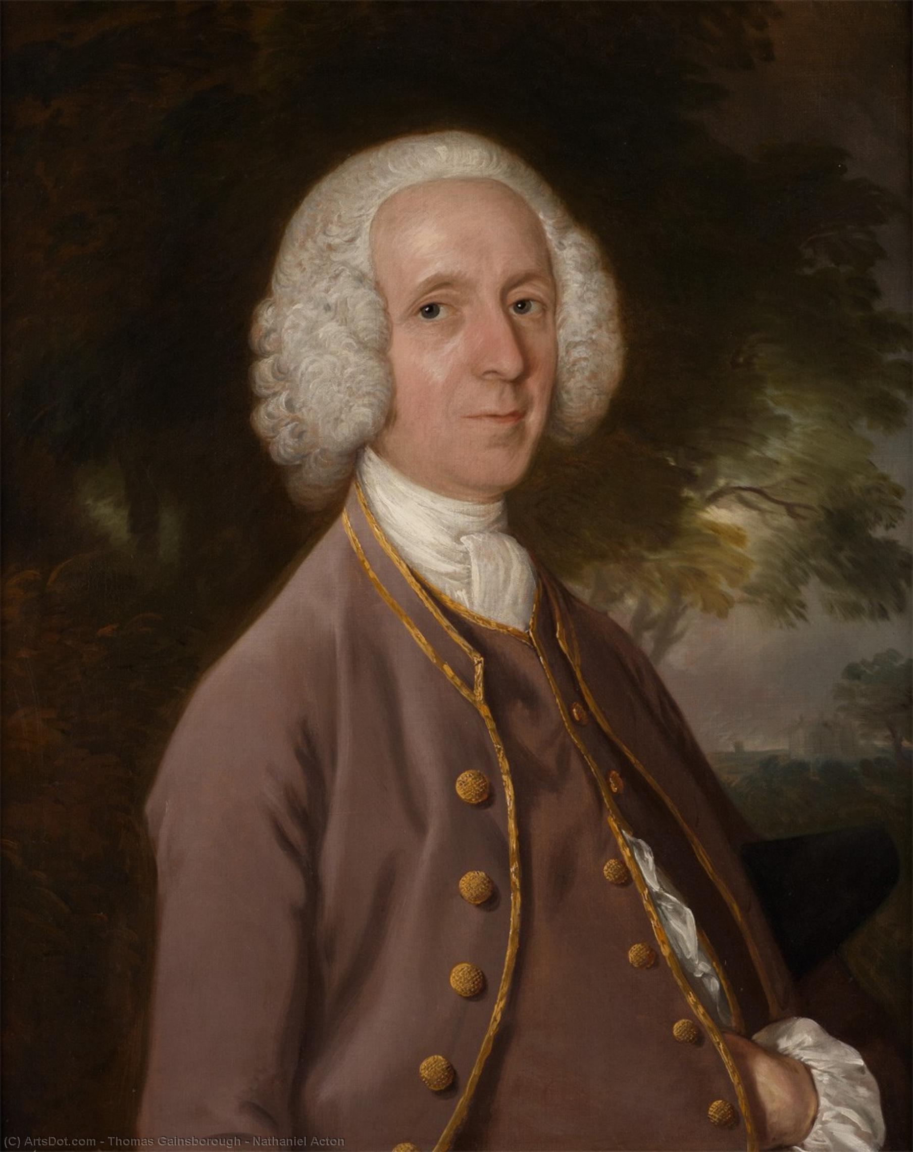 Nathaniel Acton — Thomas Gainsborough