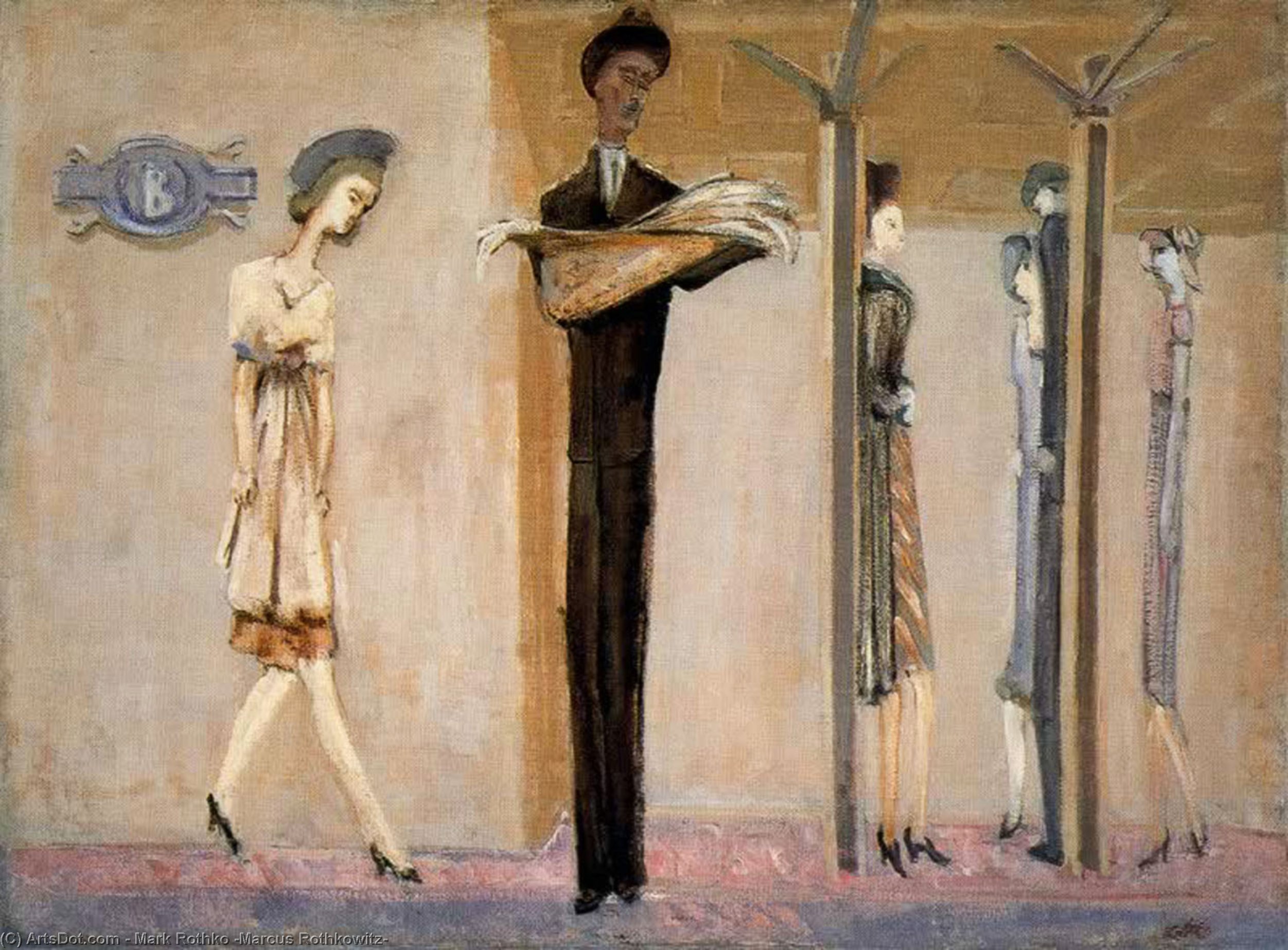 Underground Fantasy — Mark Rothko