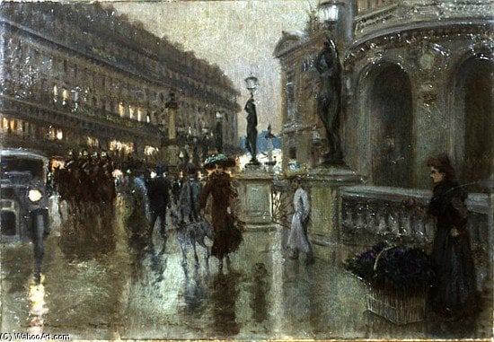 Paris At Night — Georges Stein