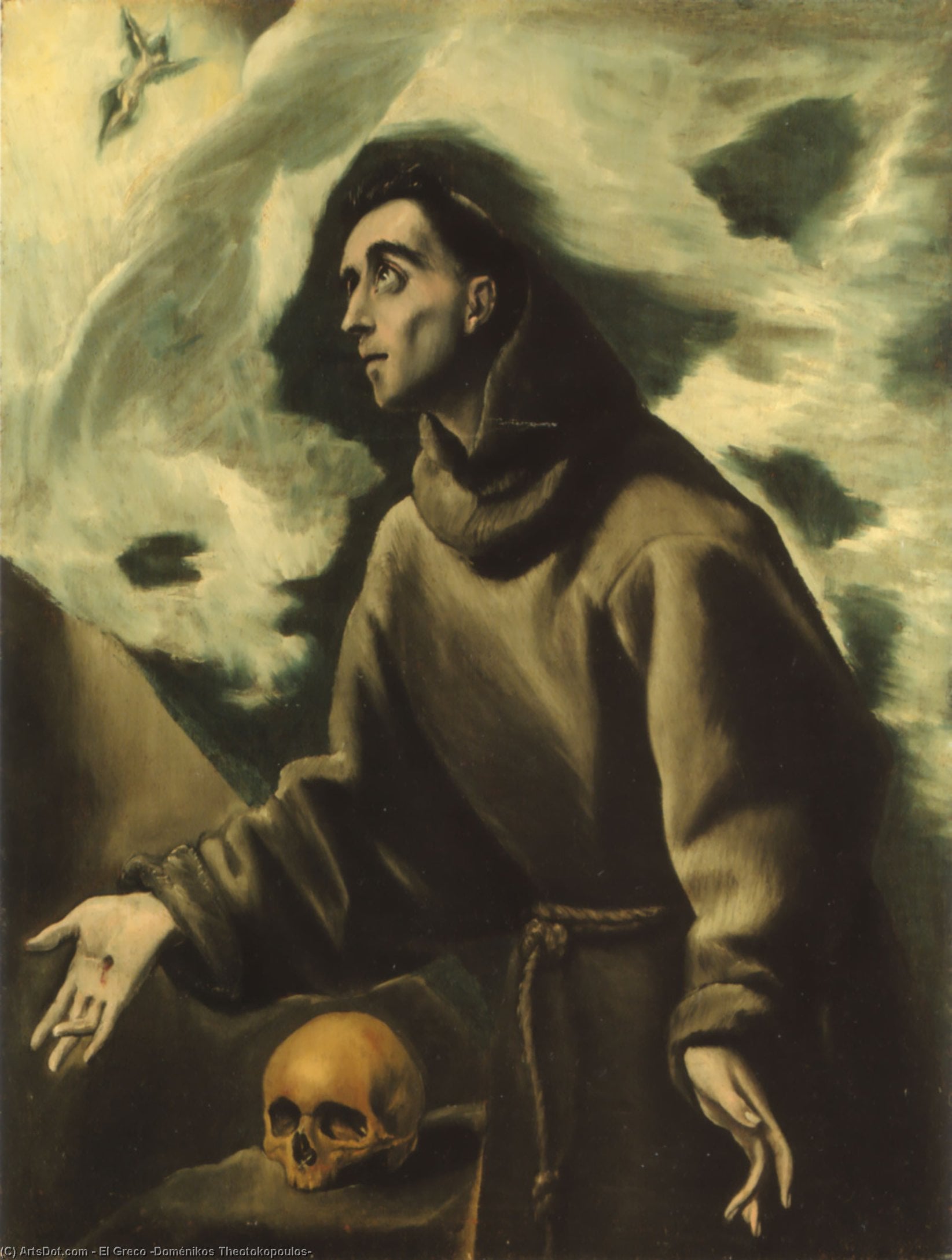 El Greco - Saint Francis Receiving the Stigmata