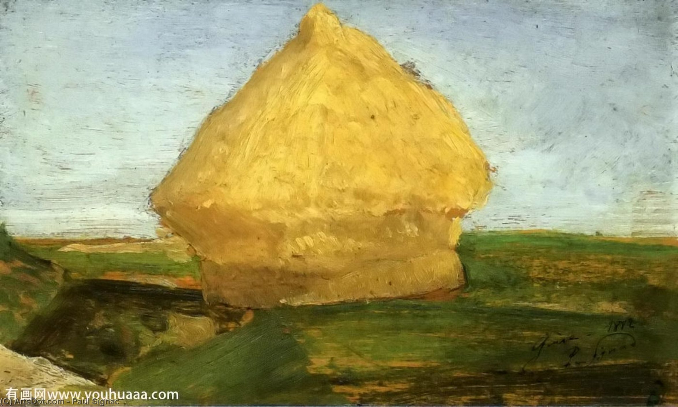 The Haystack — Paul Signac