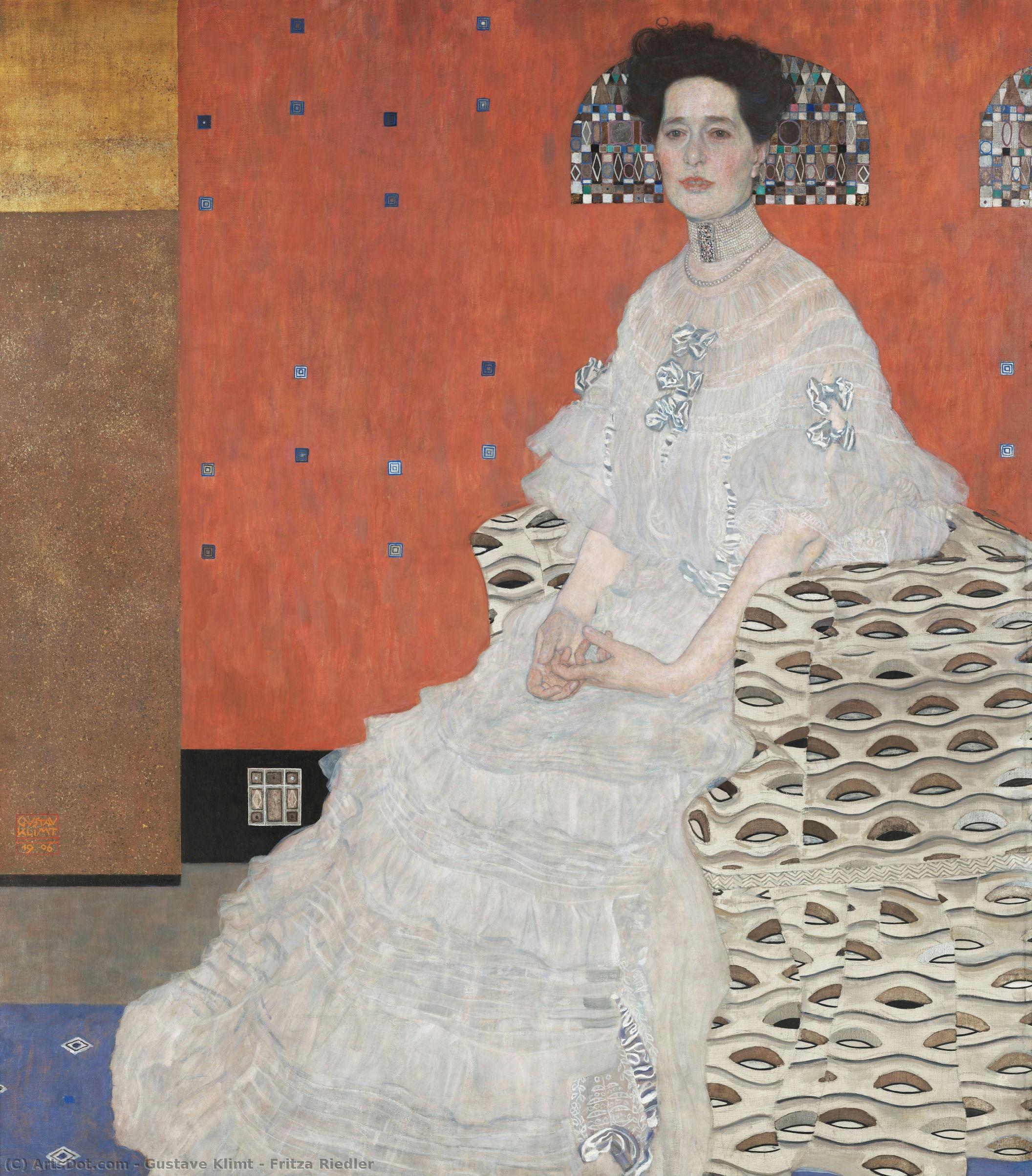Gustav Klimt - Fritza Riedler