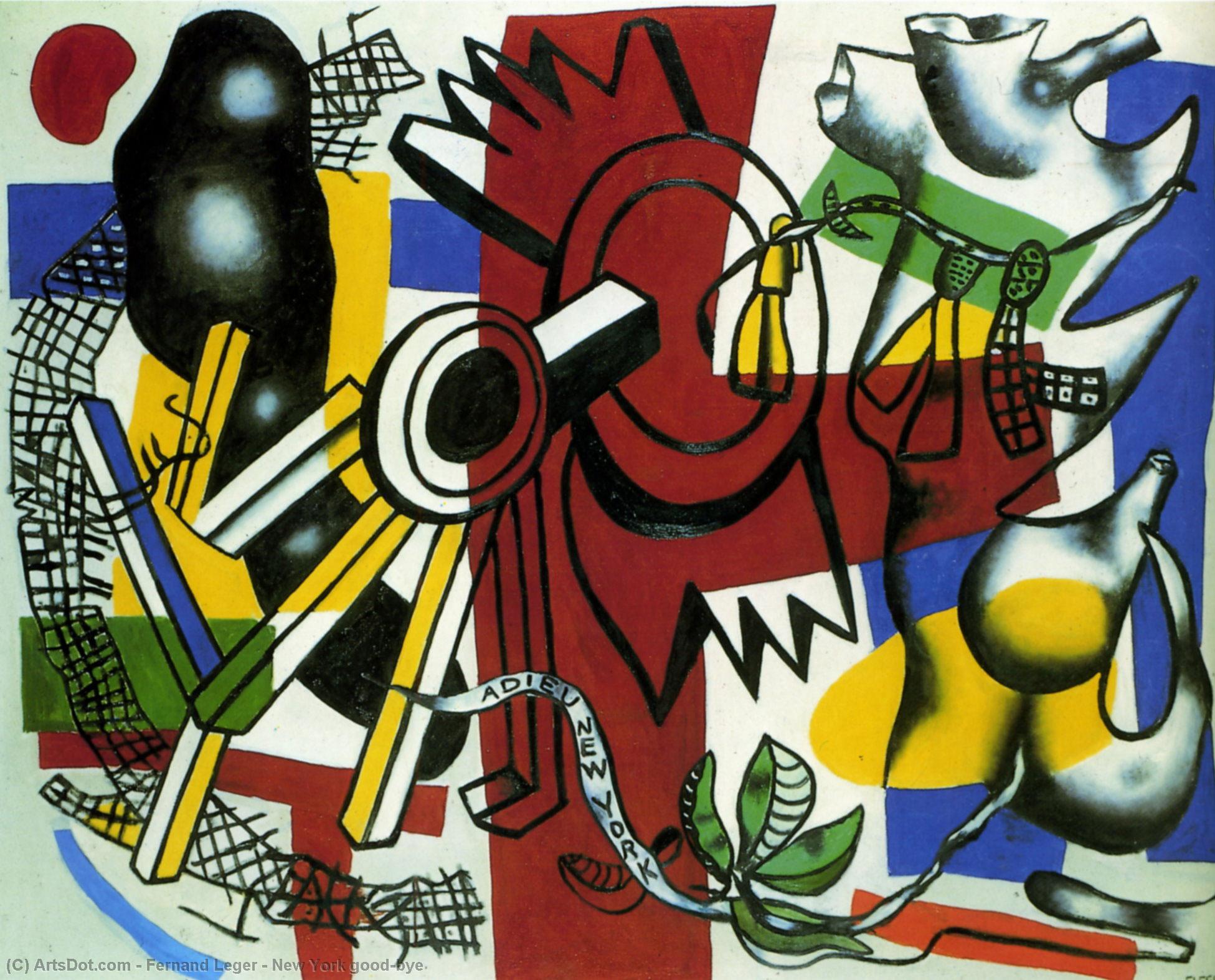 New York Good-bye — Fernand Léger
