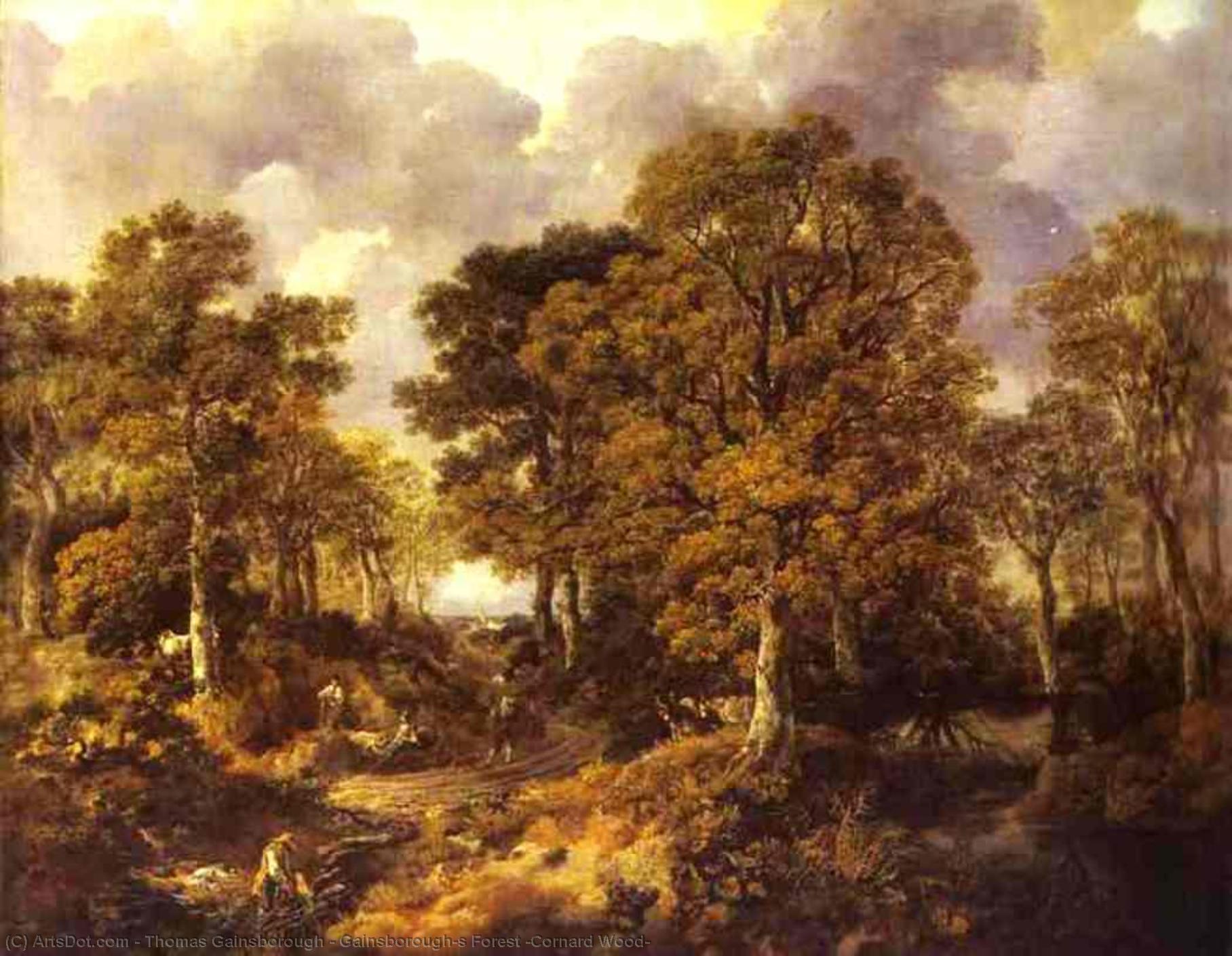 Gainsboroughs Skov (cornard Wood) — Thomas Gainsborough