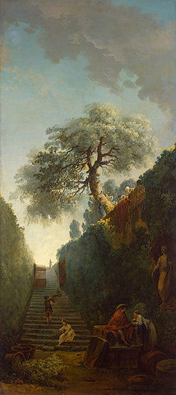 Green Wall — Hubert Robert
