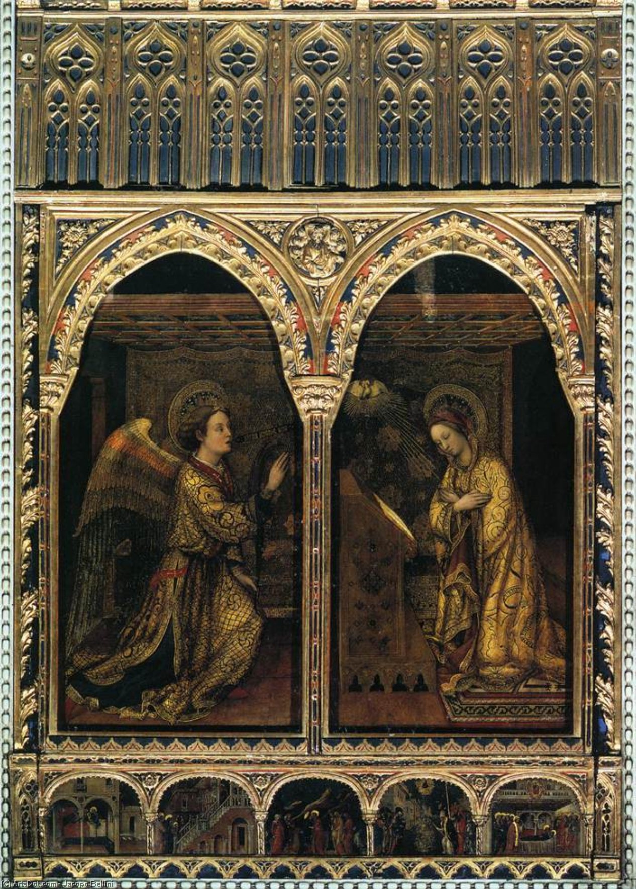 Annunciation — Jacopo Bellini