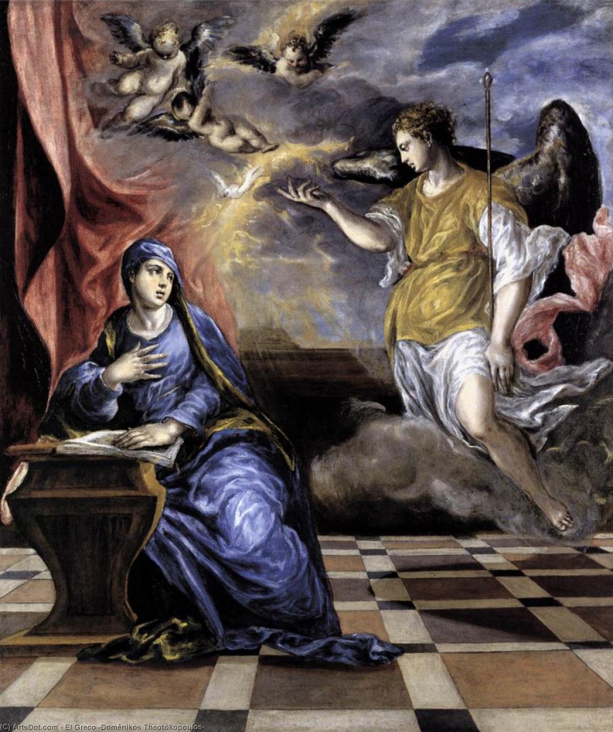 El Greco - The Annunciation