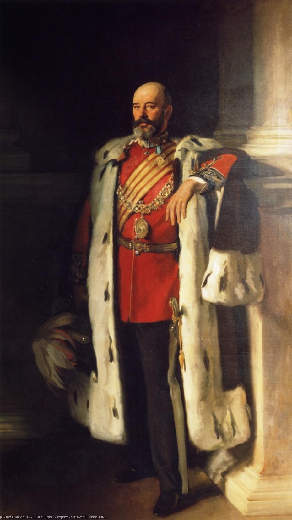 John Singer Sargent - Sir David Richmond