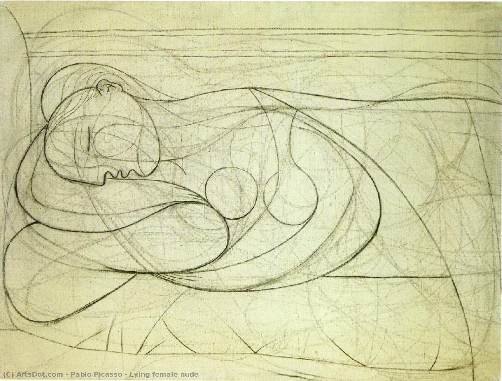 Nageuse Allongée — Pablo Picasso