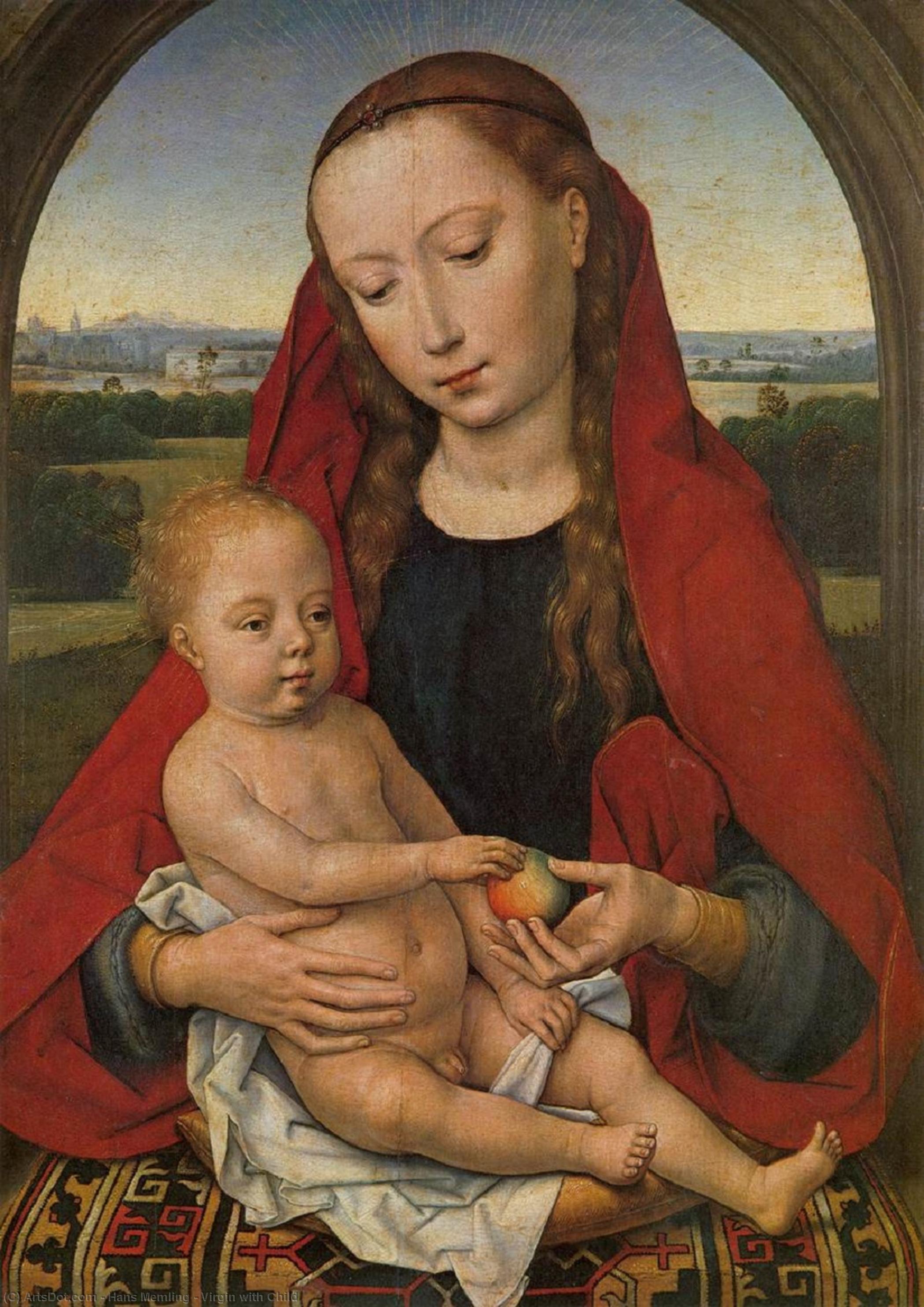 Virgin With Child — Hans Memling