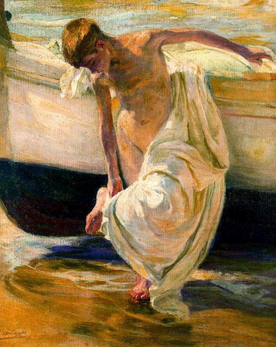 José Mongrell Torrent - Child On Beach