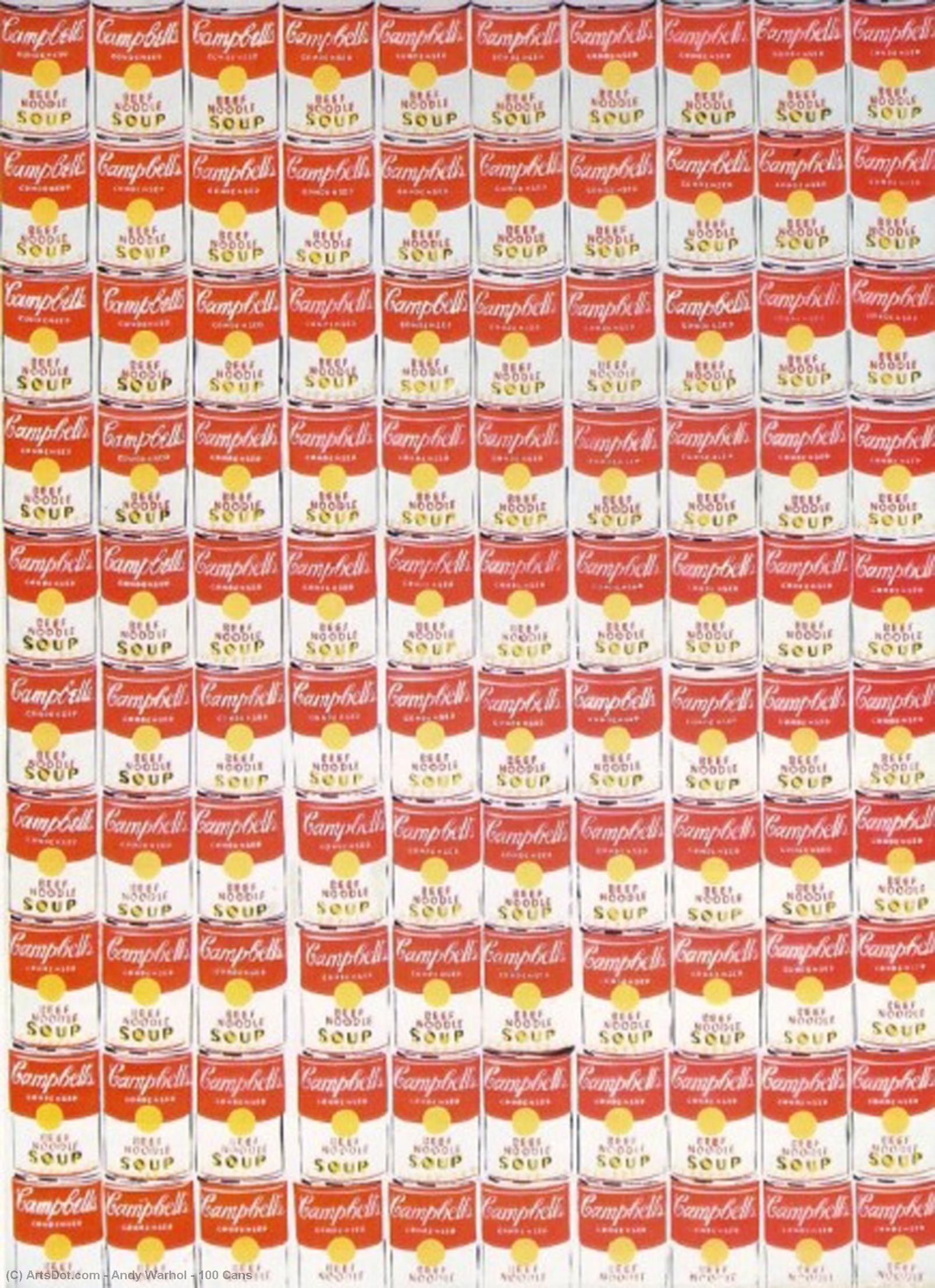 Andy Warhol - 100 Cans