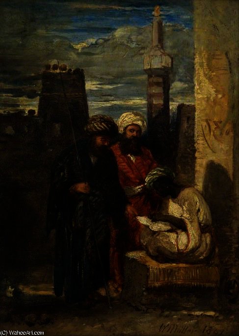 Eastern Letter Writer — William James Müller